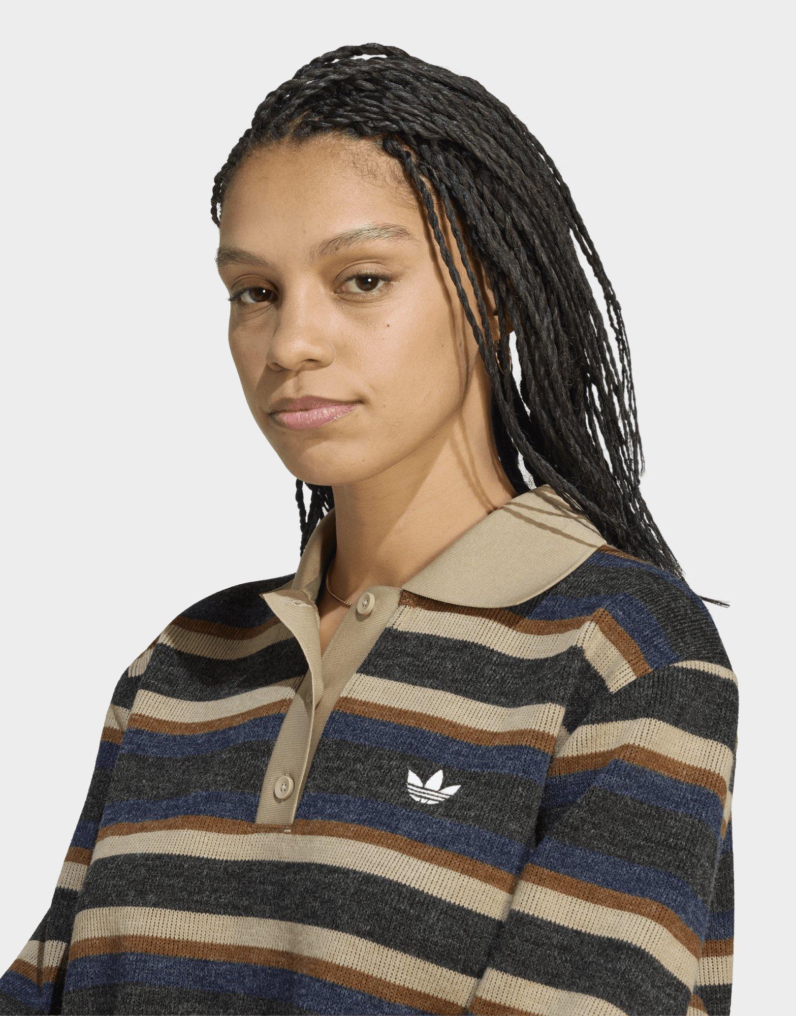 adidas POLO En Maille À Rayures