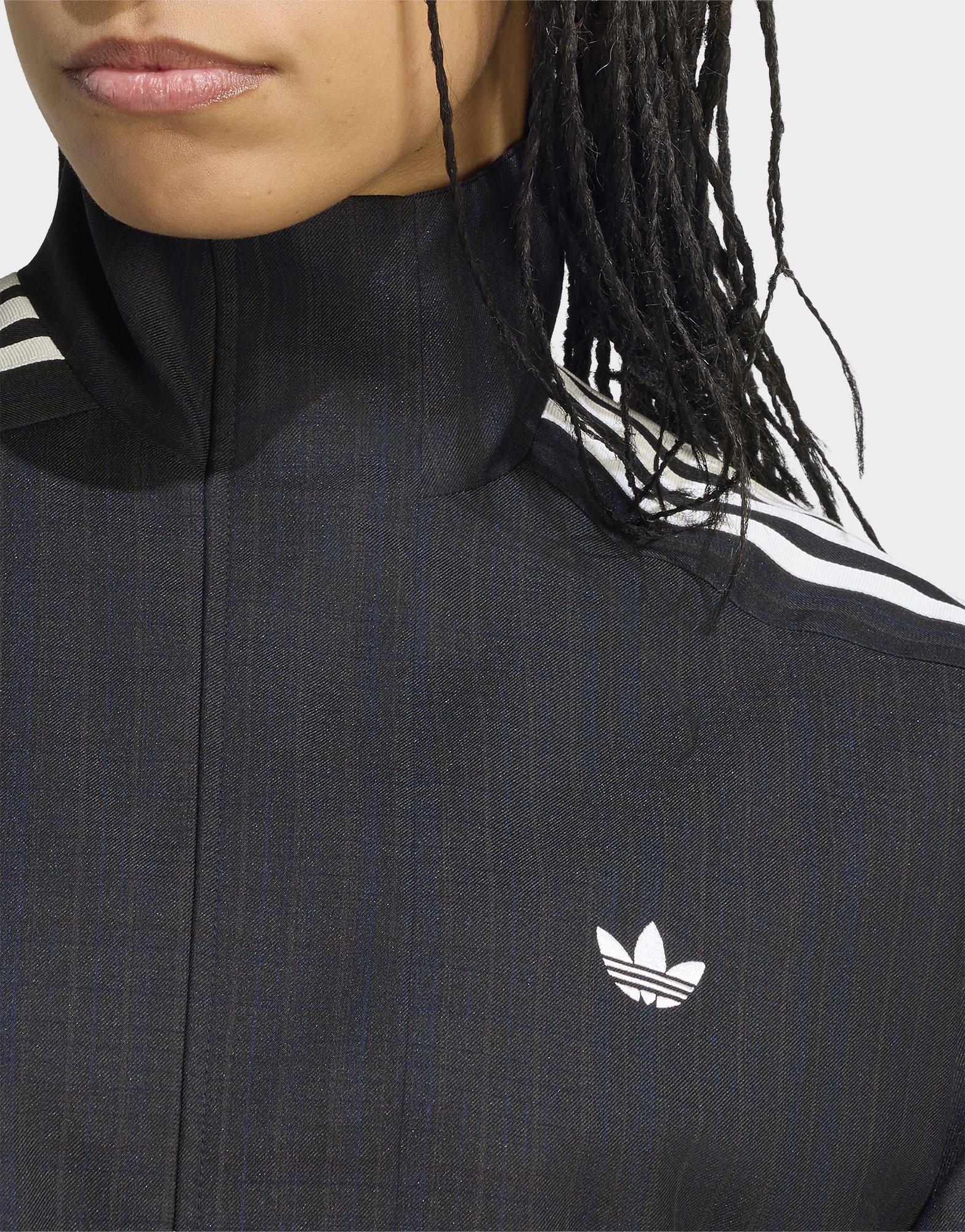 adidas Veste De Survêtement À Carreaux Blousante