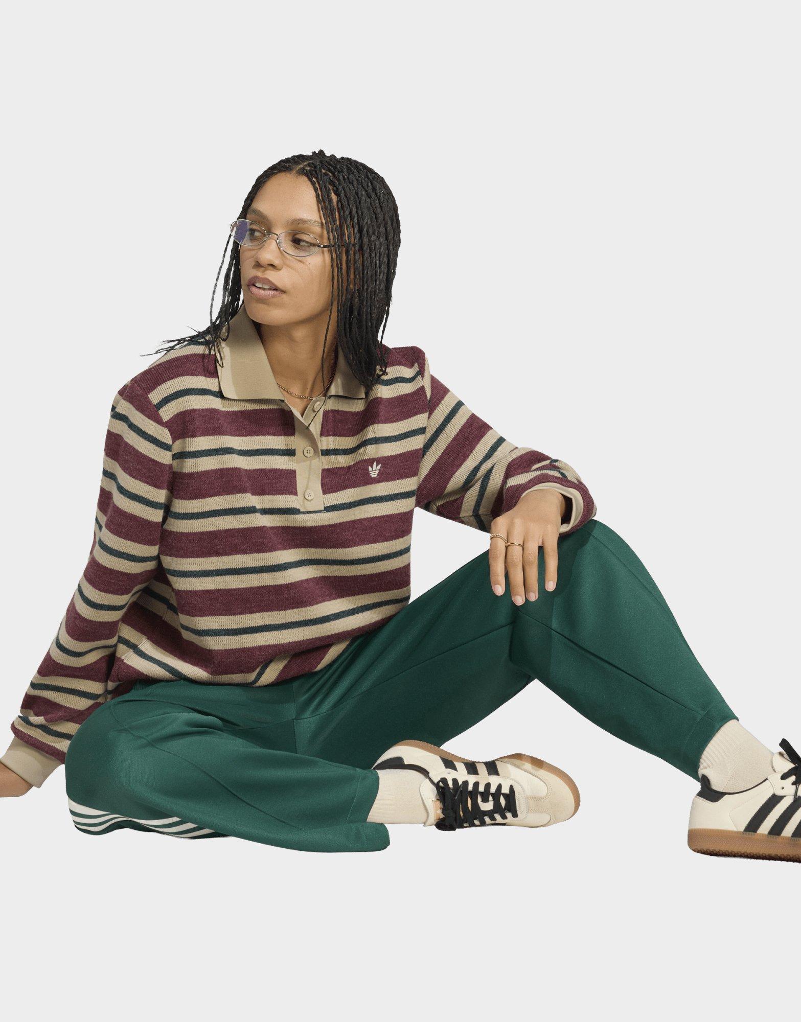 adidas POLO En Maille À Rayures