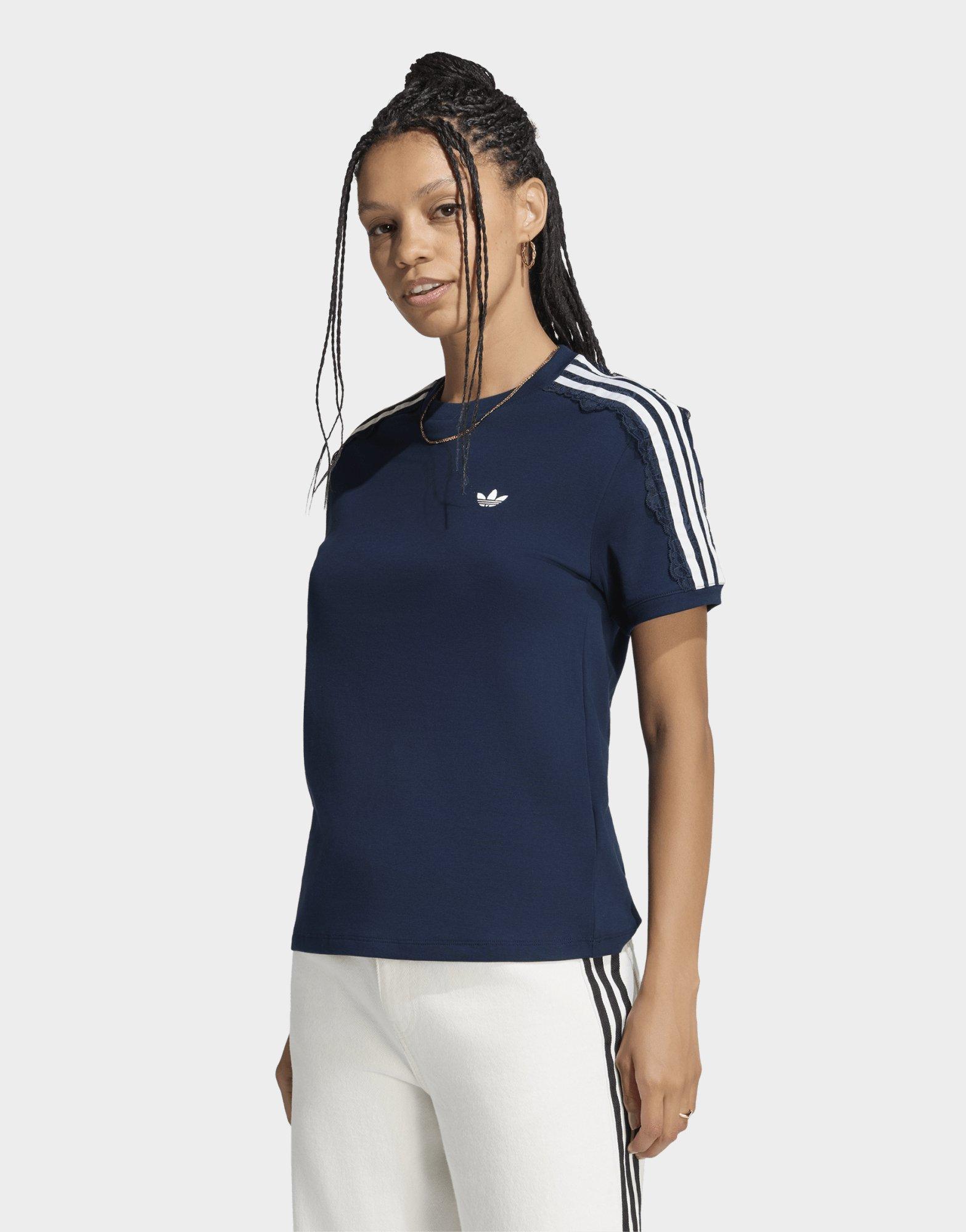 adidas Lace 3 Stripes Tee