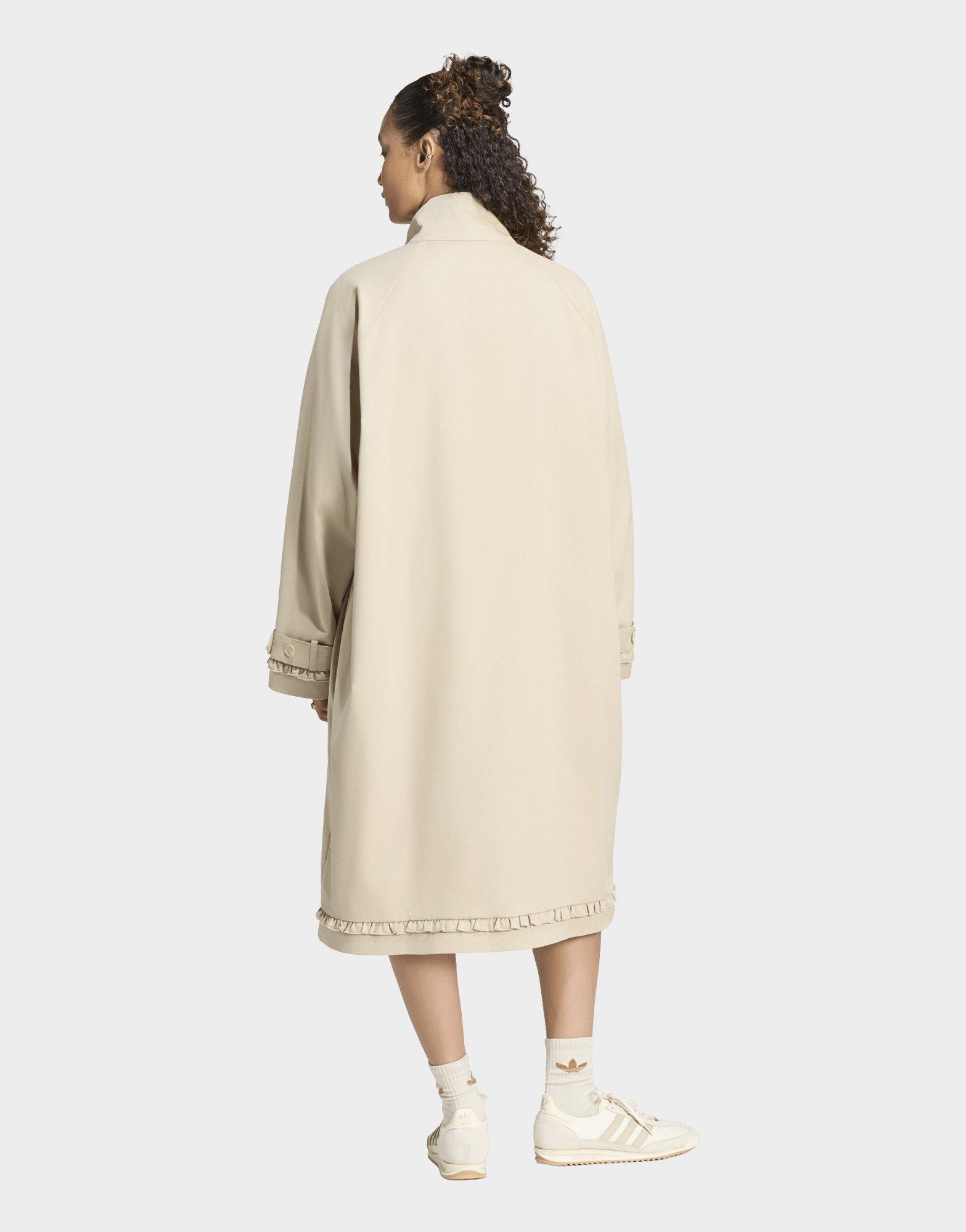 adidas Track Top Coat, Faltendetails