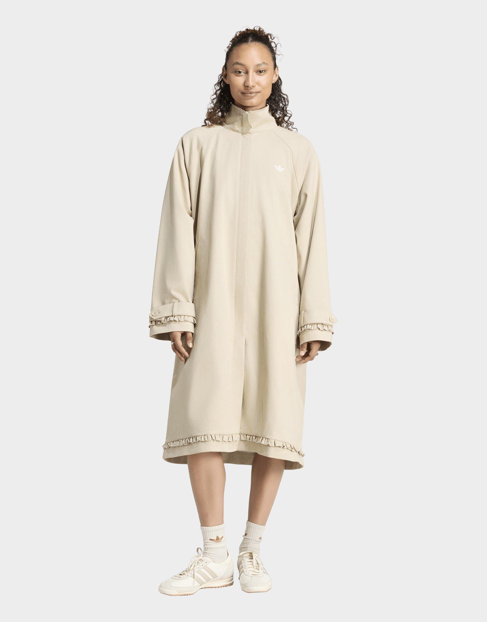 adidas Pleated Track Top Coat