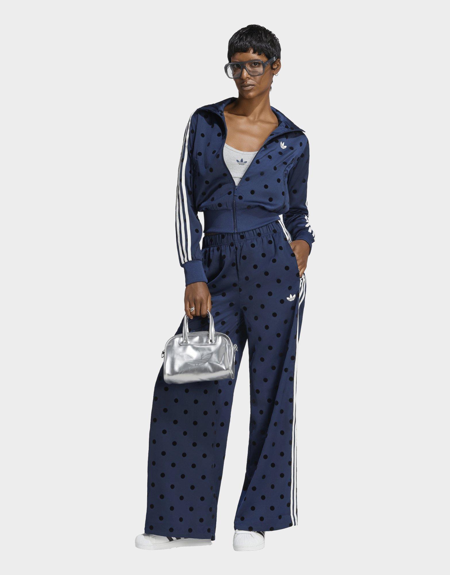 adidas Originals Pantalon Large Satin Polka Dots