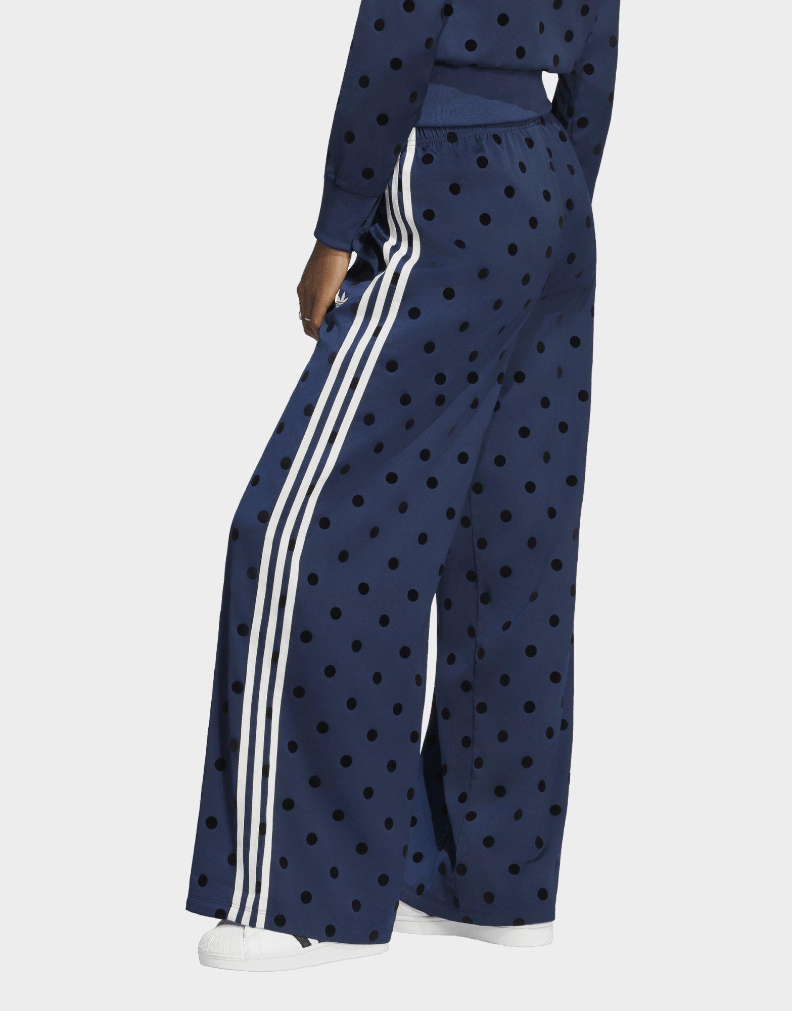 adidas Originals Pantalon Large Satin Polka Dots