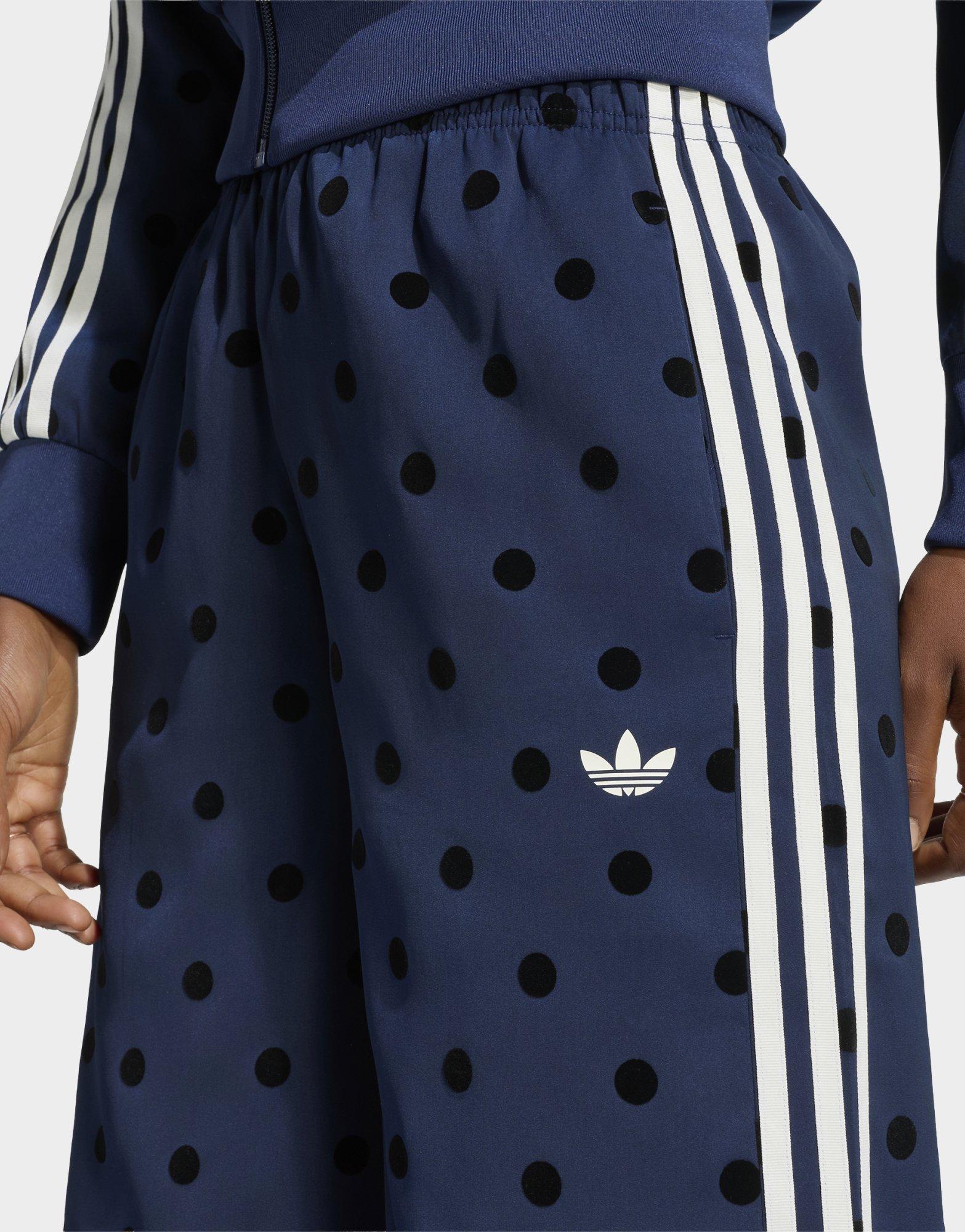 adidas Originals Pantalon Large Satin Polka Dots