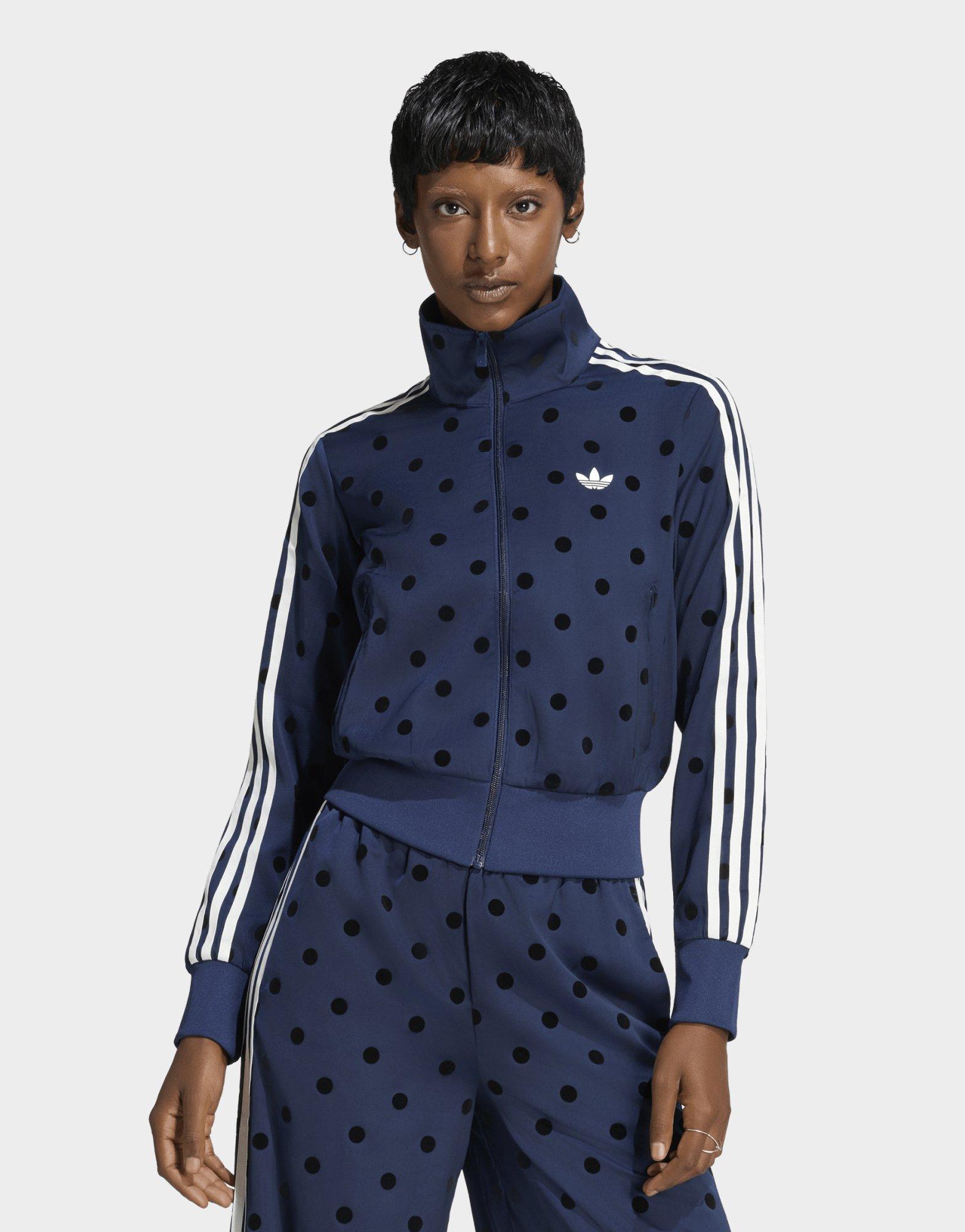adidas Originals Satin Polka Dots Track Top