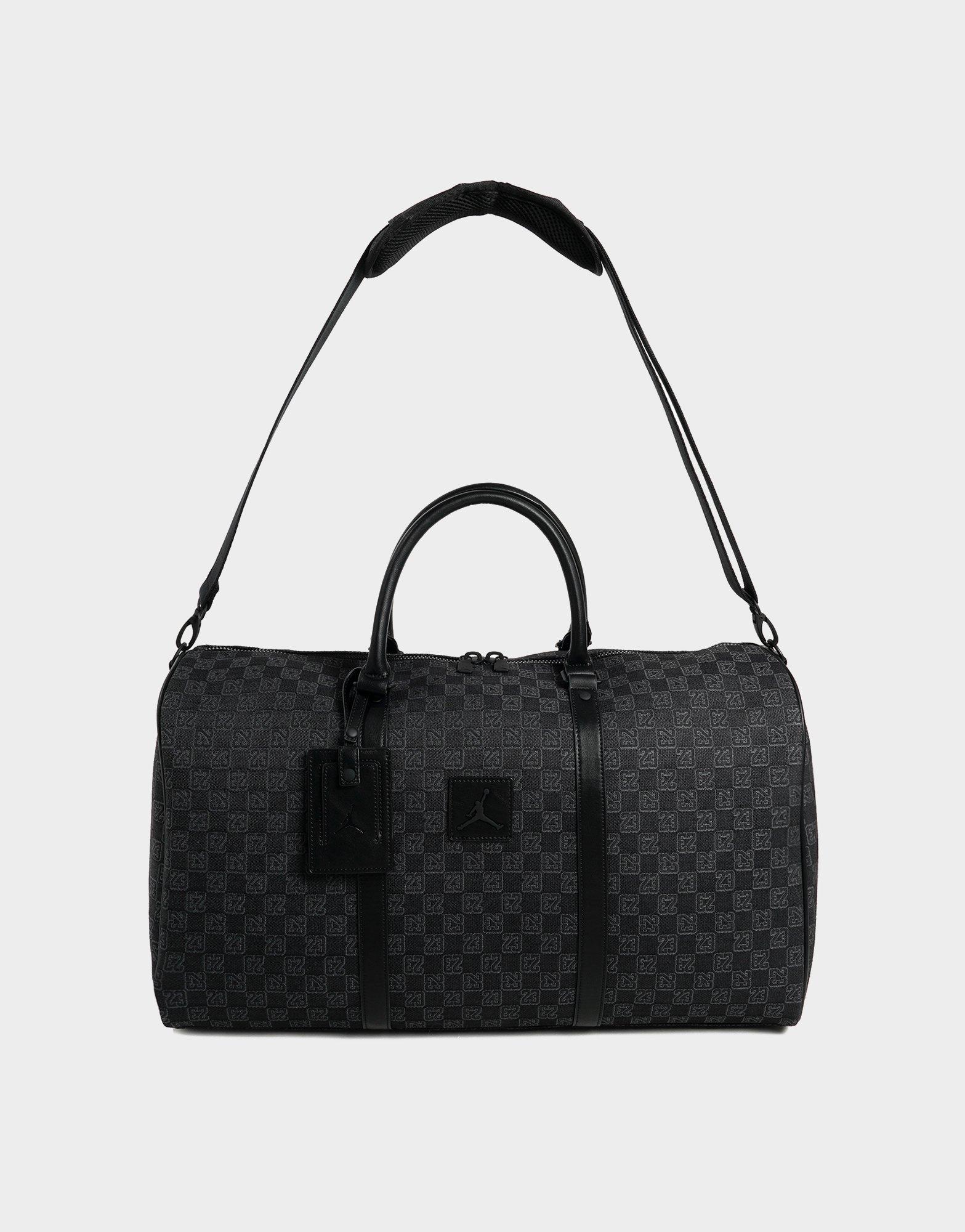 Black Jordan Jam Monogram Duffle Bag JD Sports Malaysia