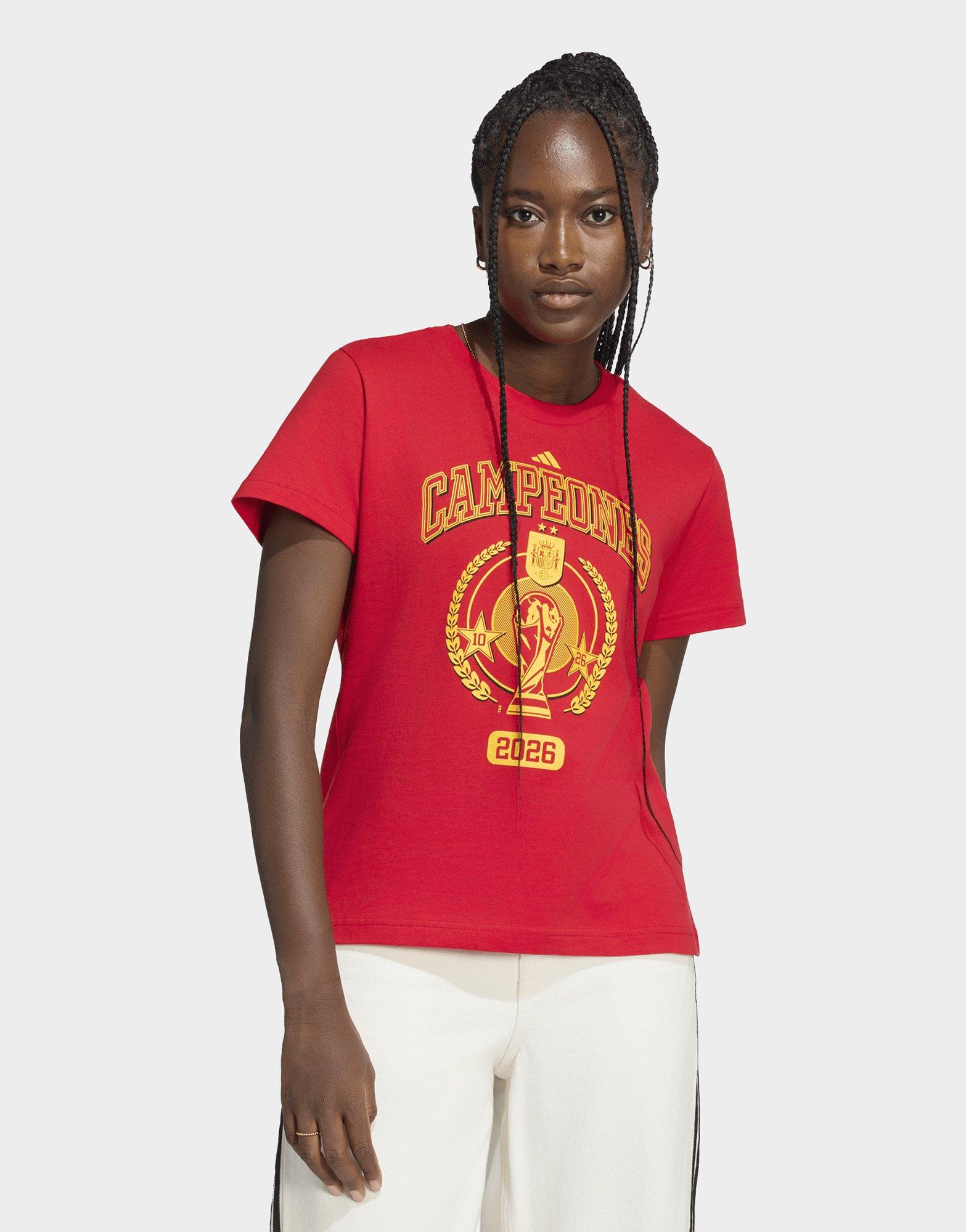 adidas Spain Home WC26 Winner T-Shirt Women