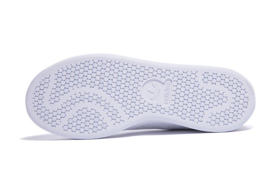 all white stan smith junior