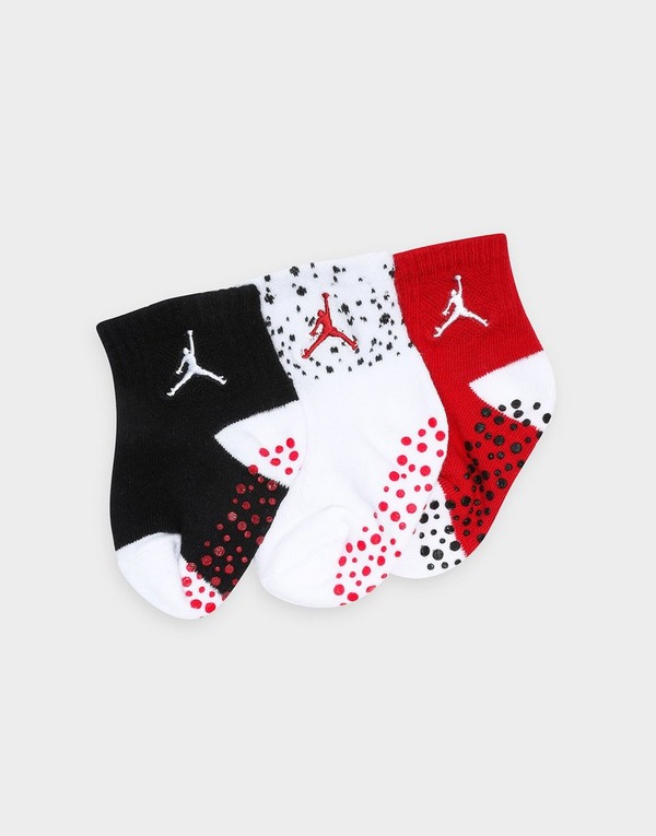 Jordan Air Gripper Socks Infant's 3 Pack (6M-12M)