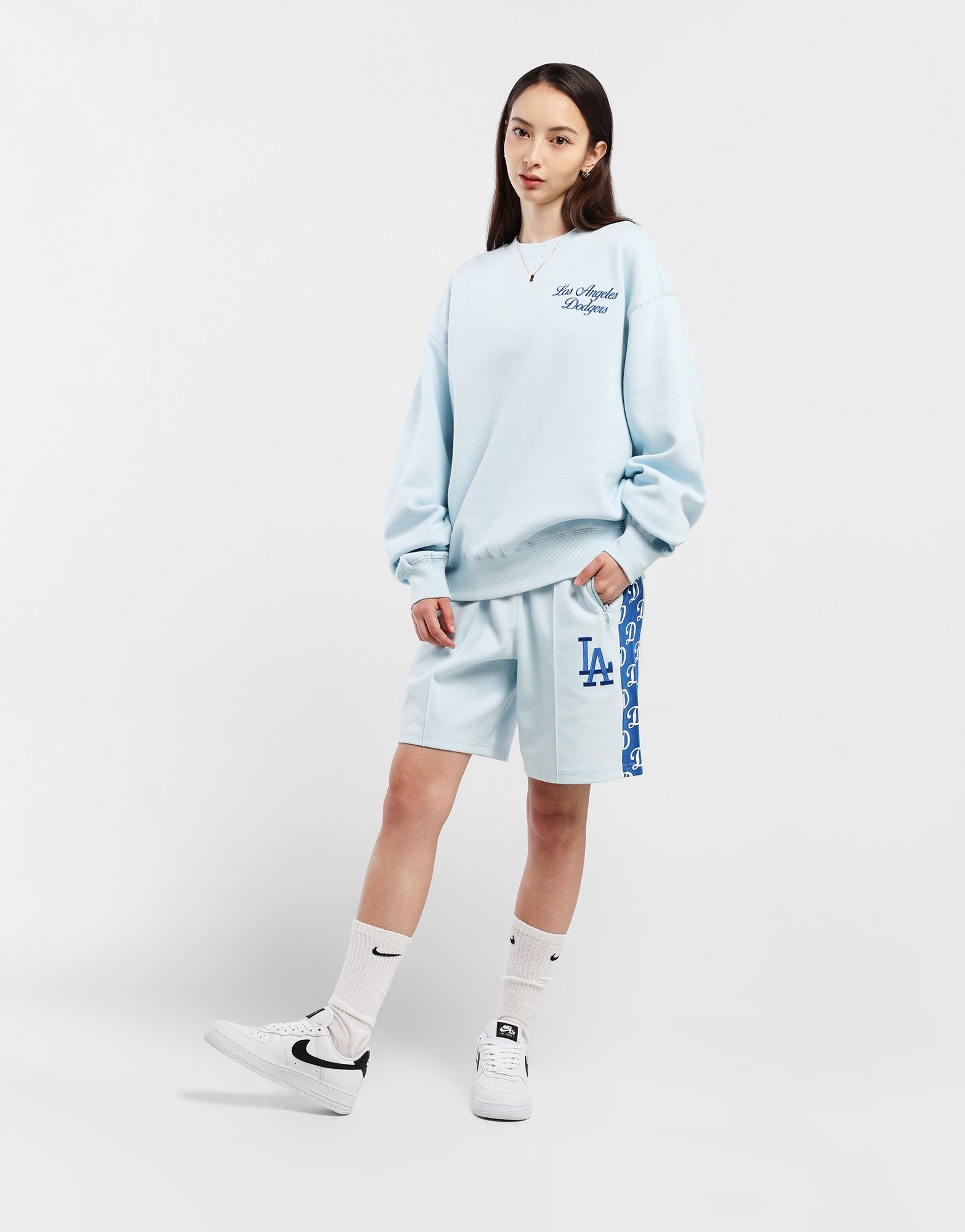 Blue Majestic กางเกงขาสั้น Racing Retro Track JD Sports Thailand