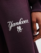 Majestic กางเกงขายาวผู้หญิง NY Yankees High Waisted Wide Leg