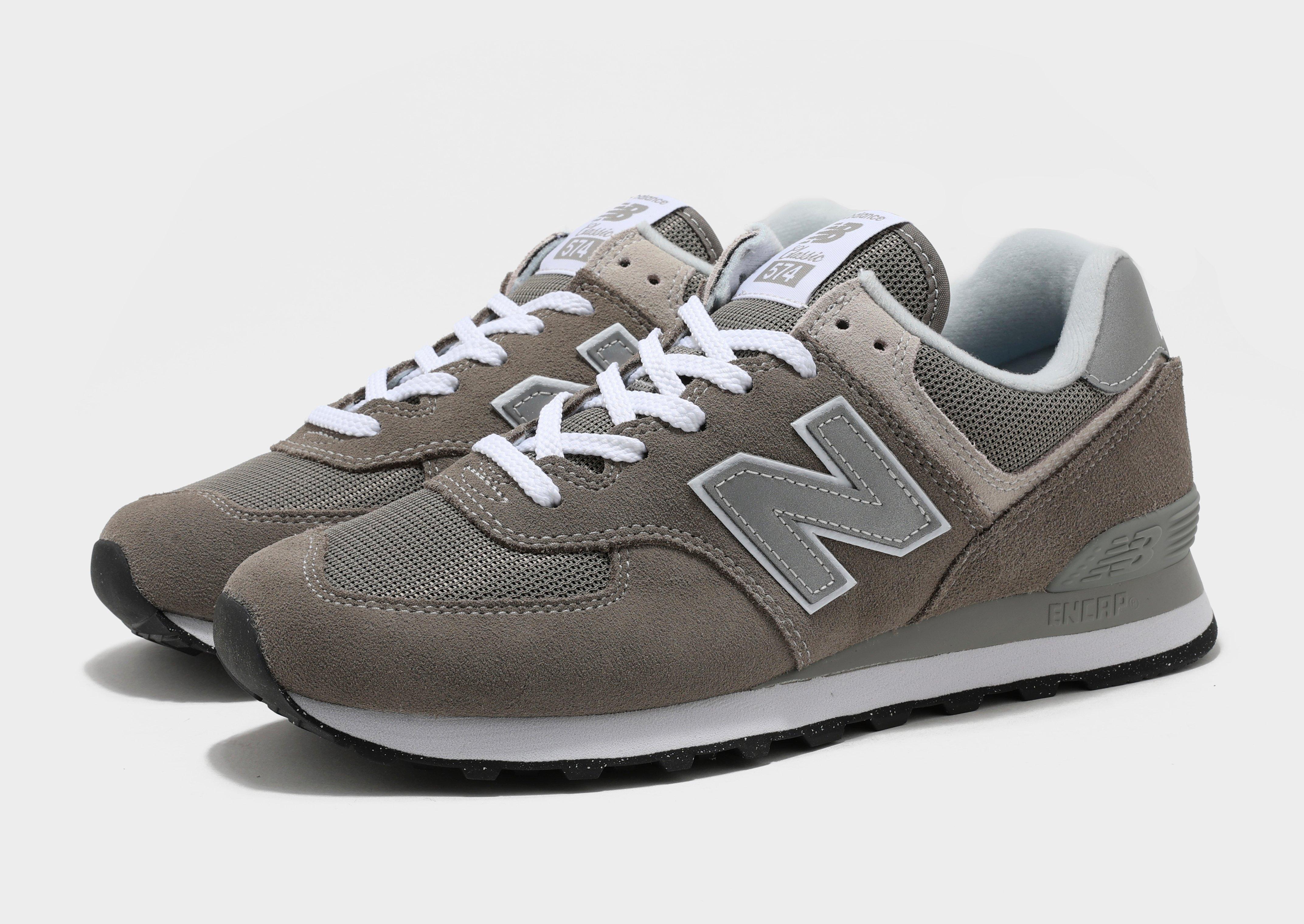 Grey New Balance 574 - JD Sports Singapore