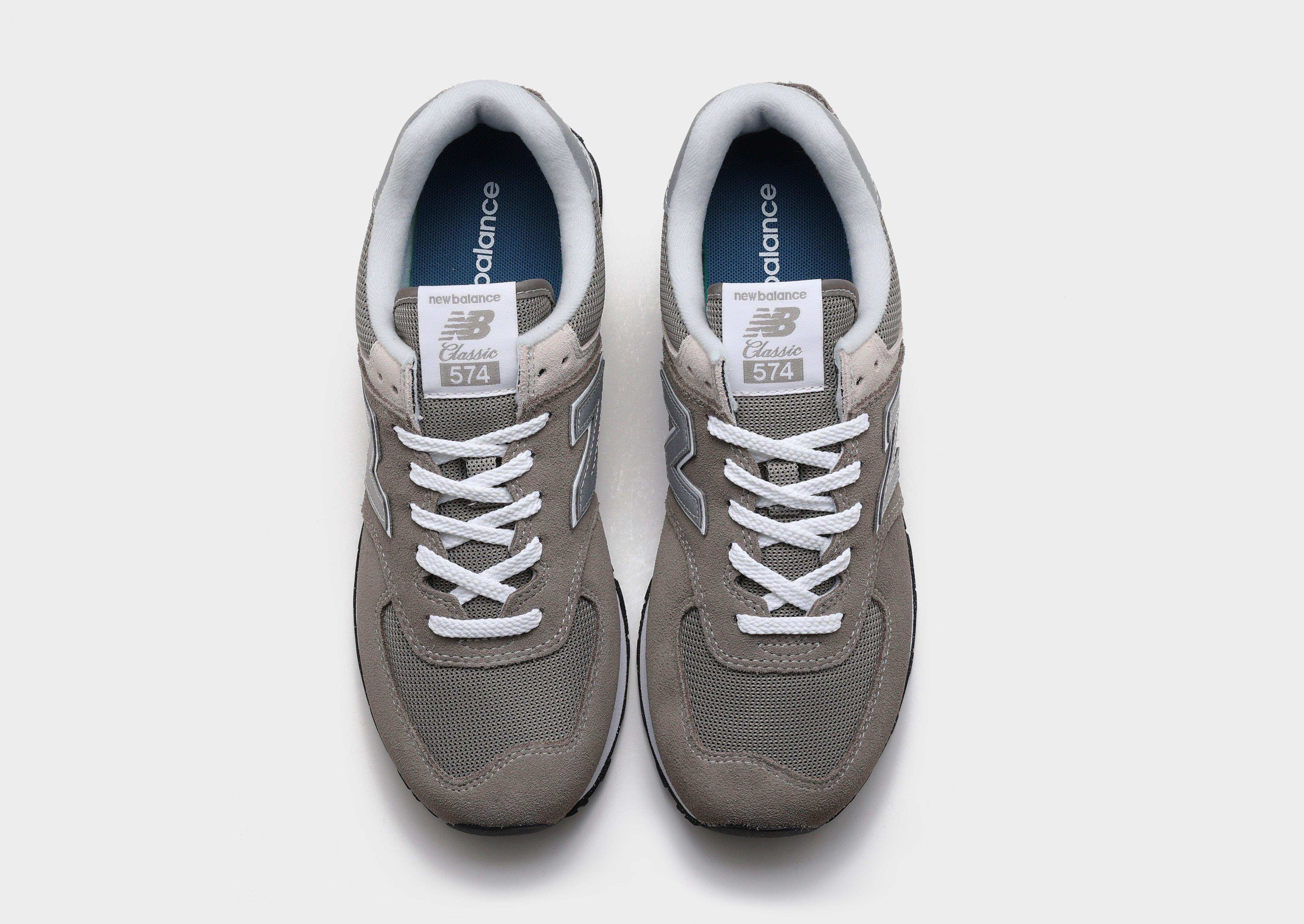 Mens grey new balance on sale trainers