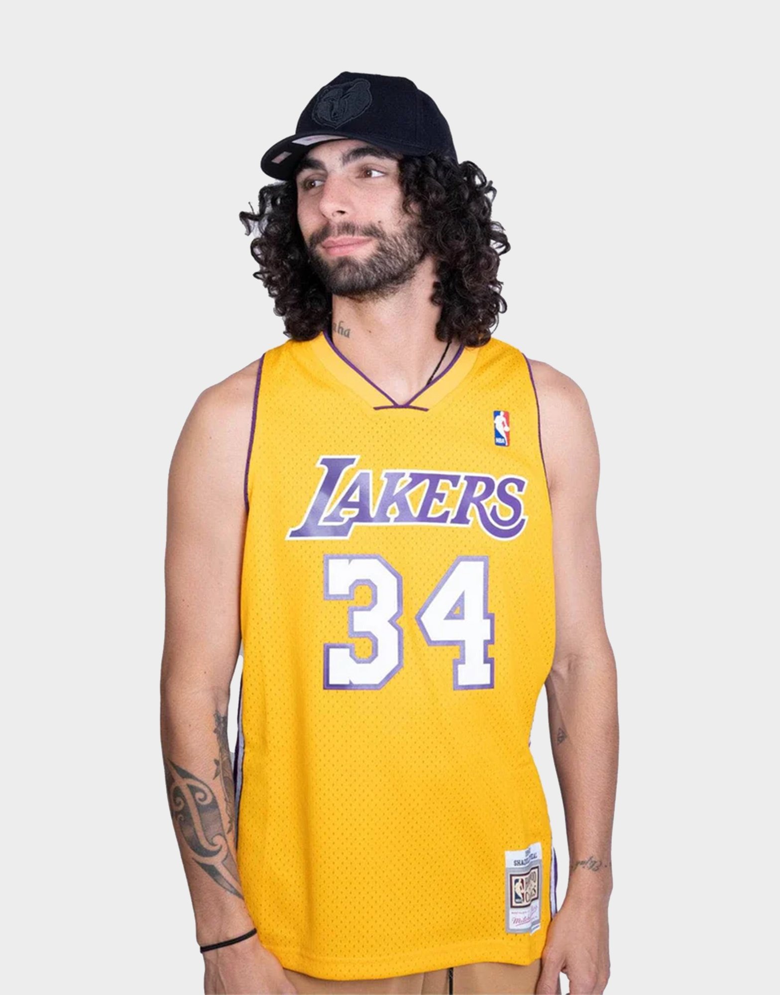 Yellow Mitchell Ness LA Lakers 99 00 Hardwood Classic Swingman Jersey JD Sports Malaysia