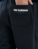 New Balance กางเกงขายาวผู้ชาย Athletics French Terry Graphic Jogger