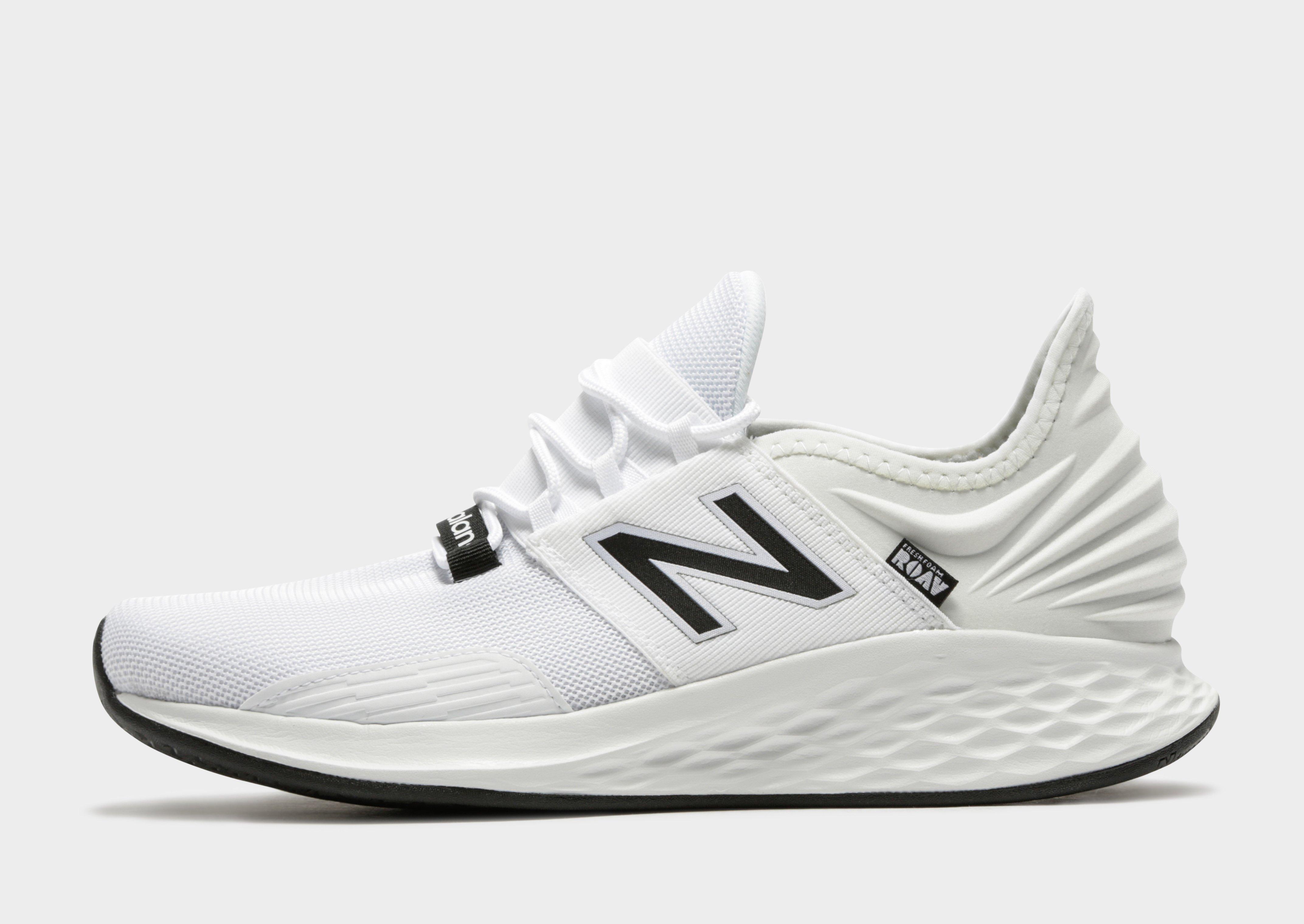 new balance roav white black