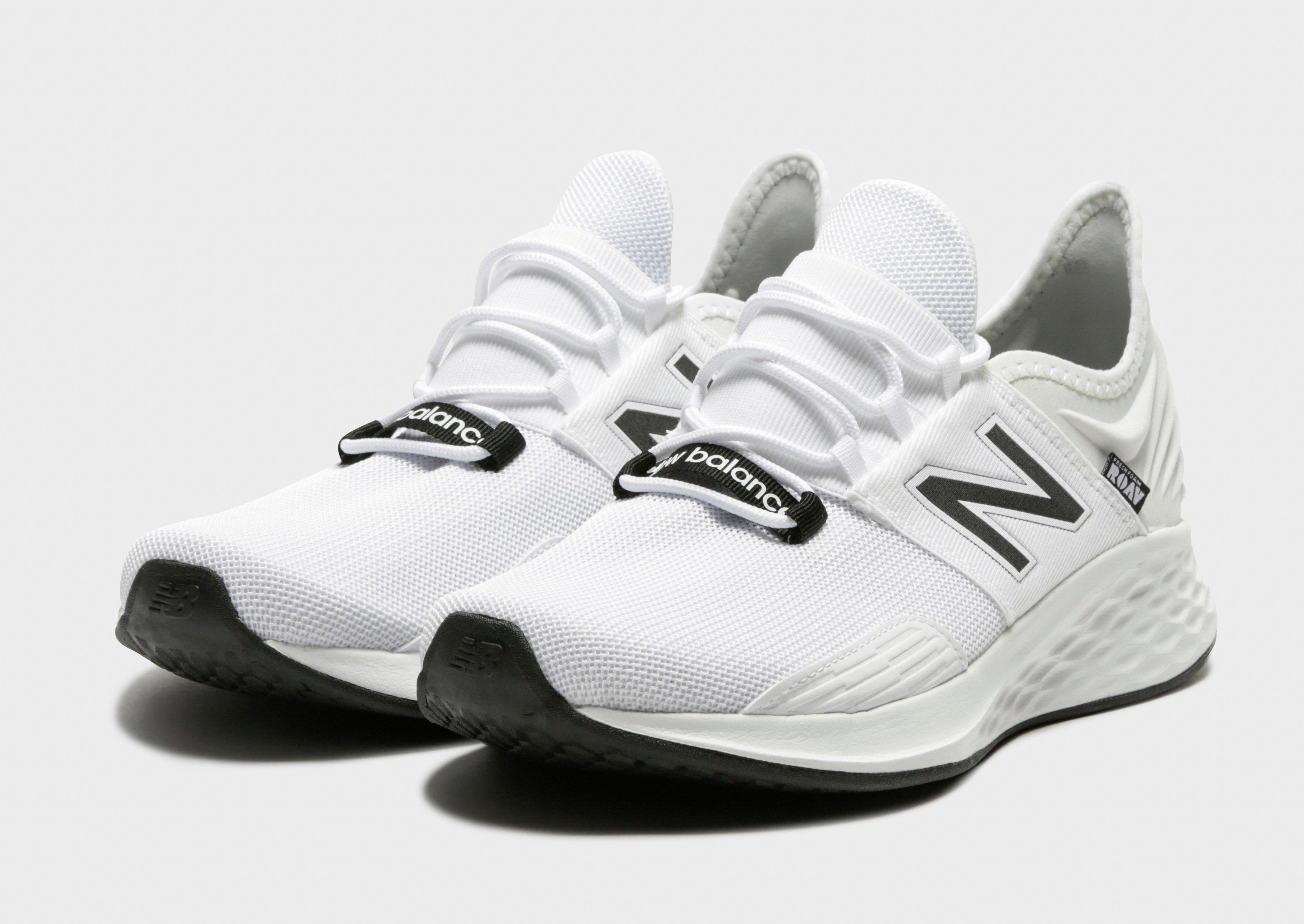 new balance roav black and white