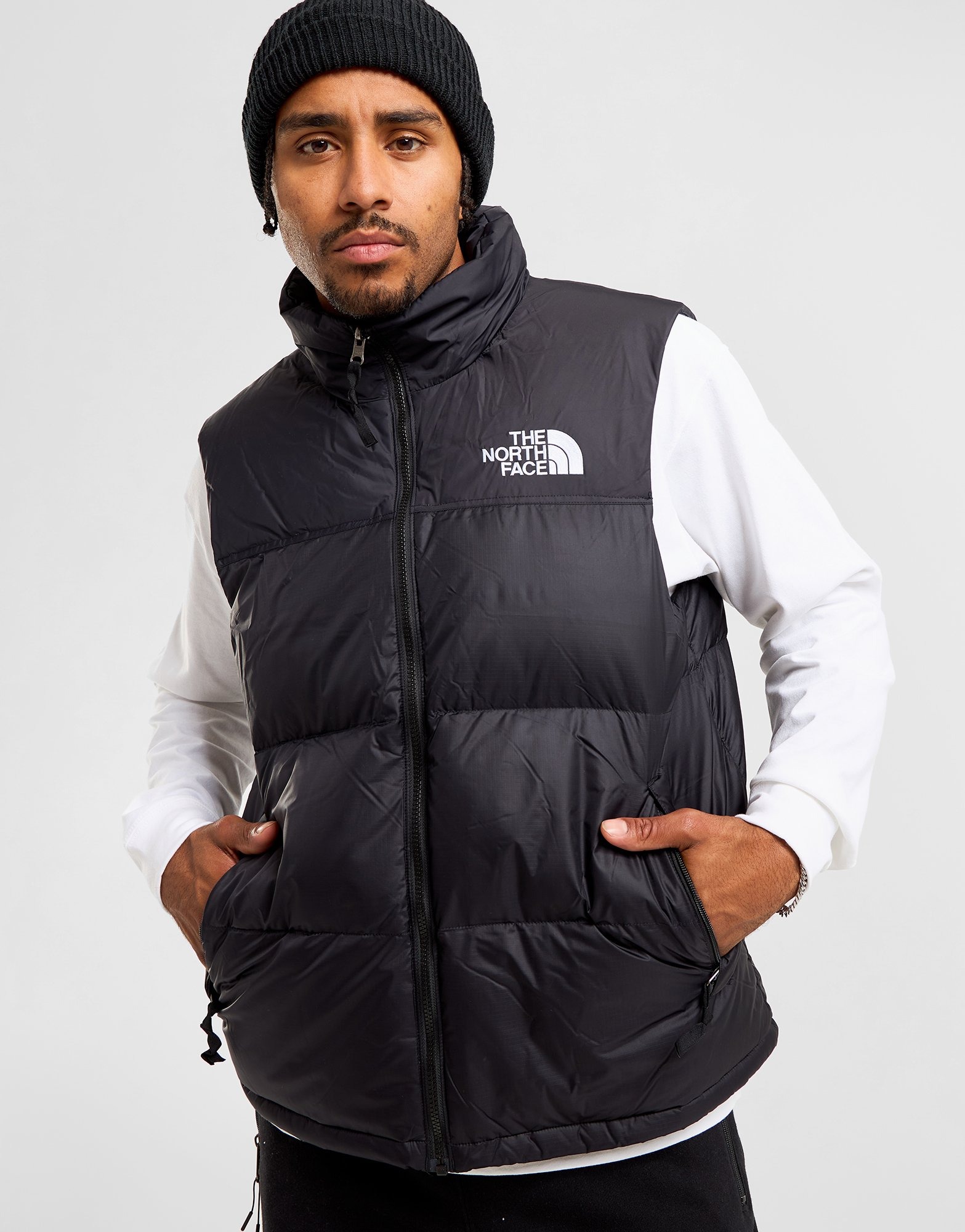 Black The North Face Nuptse 1996 Puffer Vest - JD Sports NZ