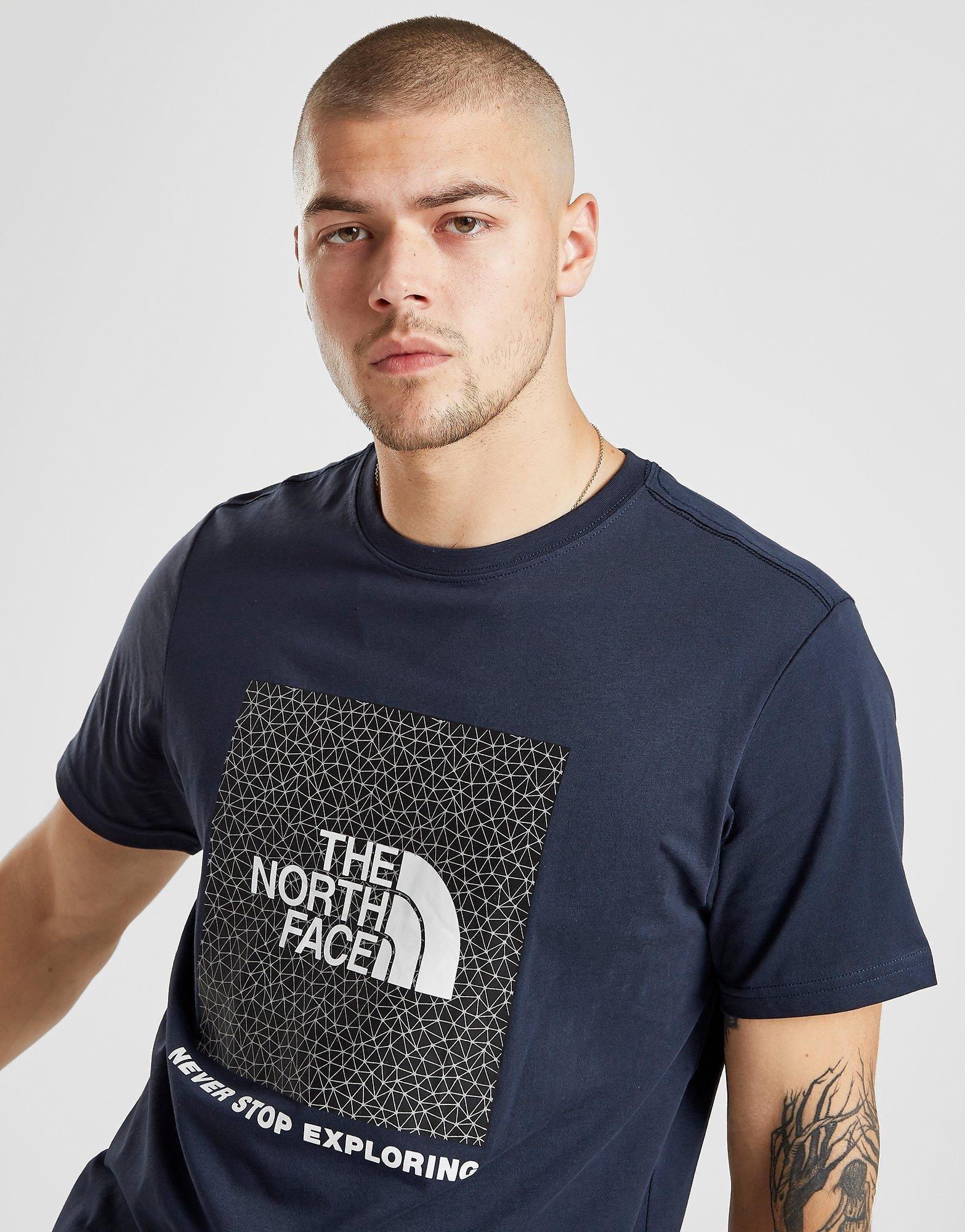 the north face reflective t shirt