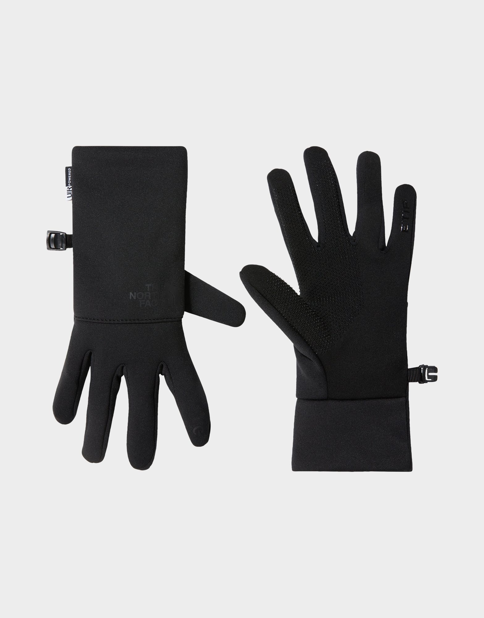 Black The North Face Etip Recycled Gloves | JD Sports UK