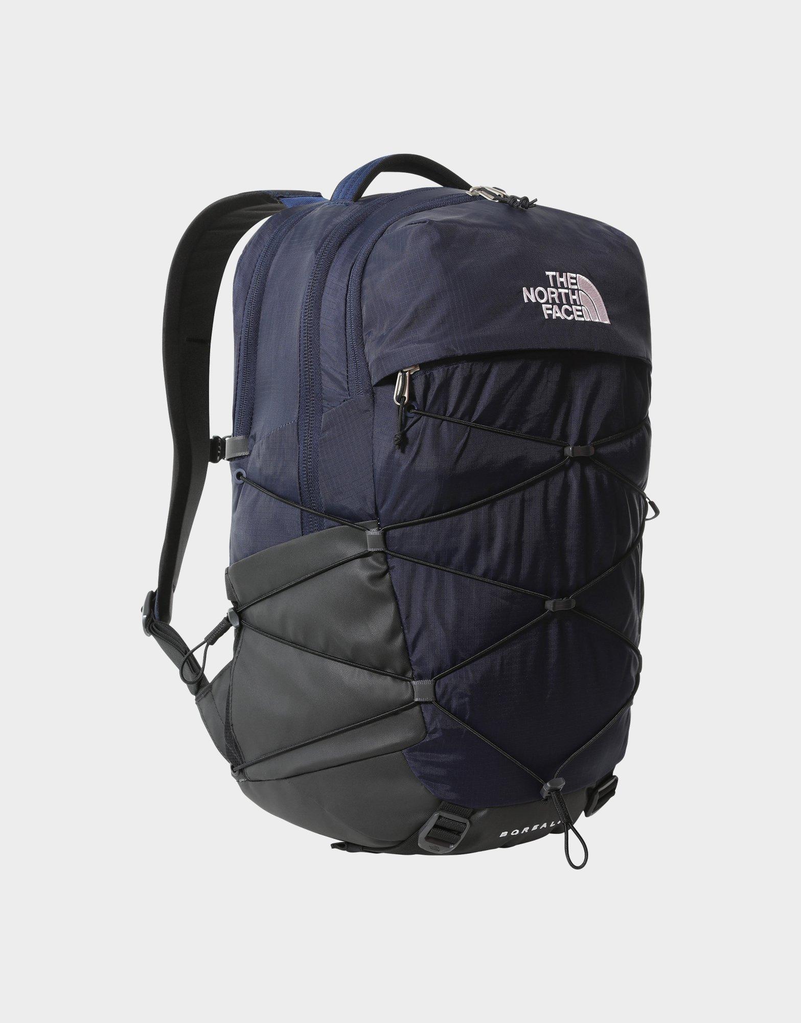 North face light blue on sale backpack