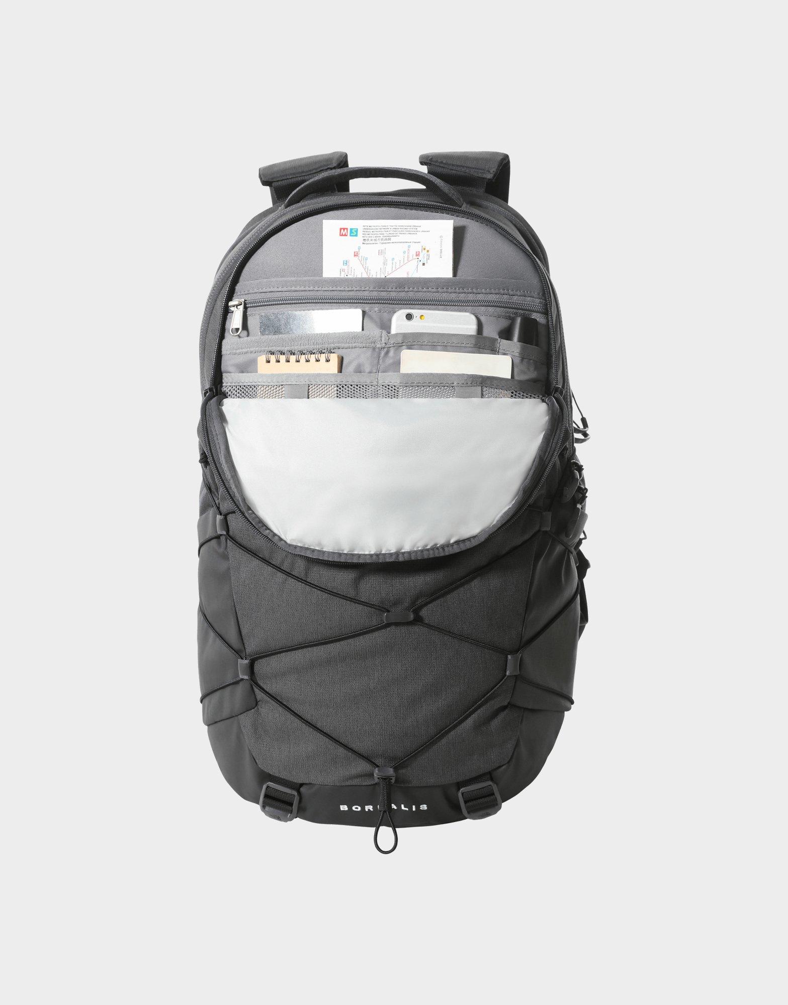 Light grey north face backpack sales