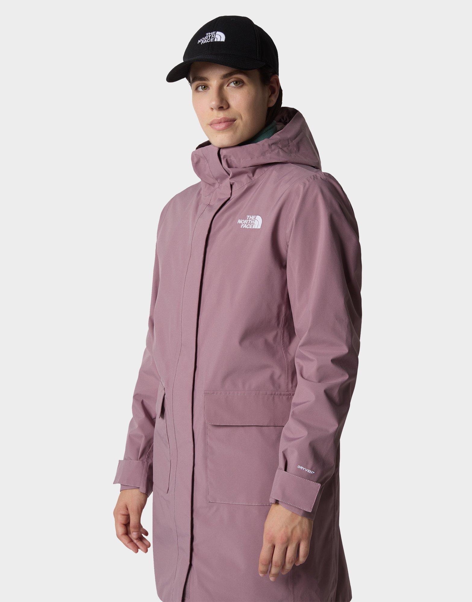 Brown The North Face City Breeze Rain Parka JD Sports UK