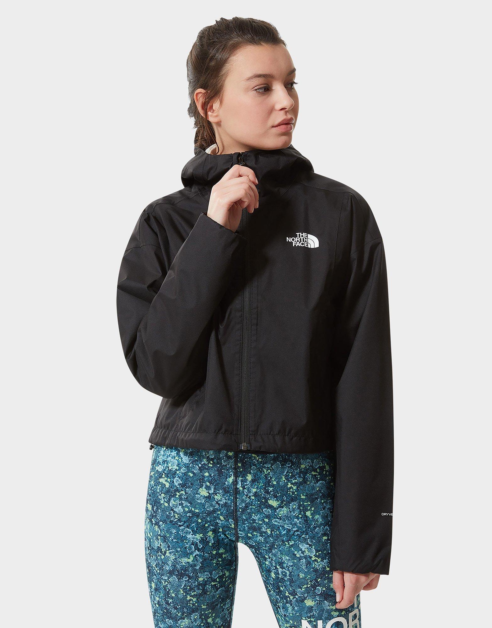 Black The North Face Cropped Quest Jacket | JD Sports UK