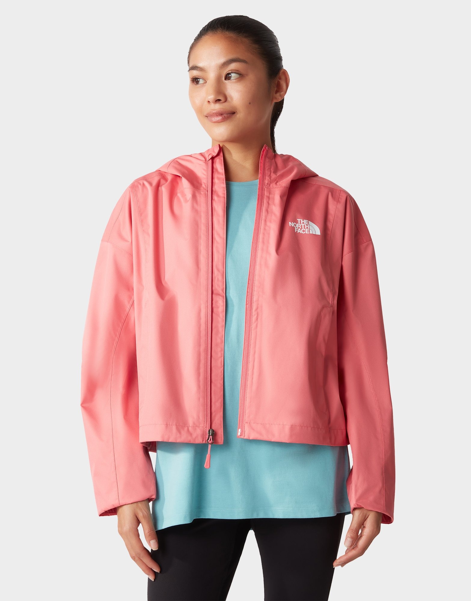 Pink The North Face Cropped Quest Jacket | JD Sports UK