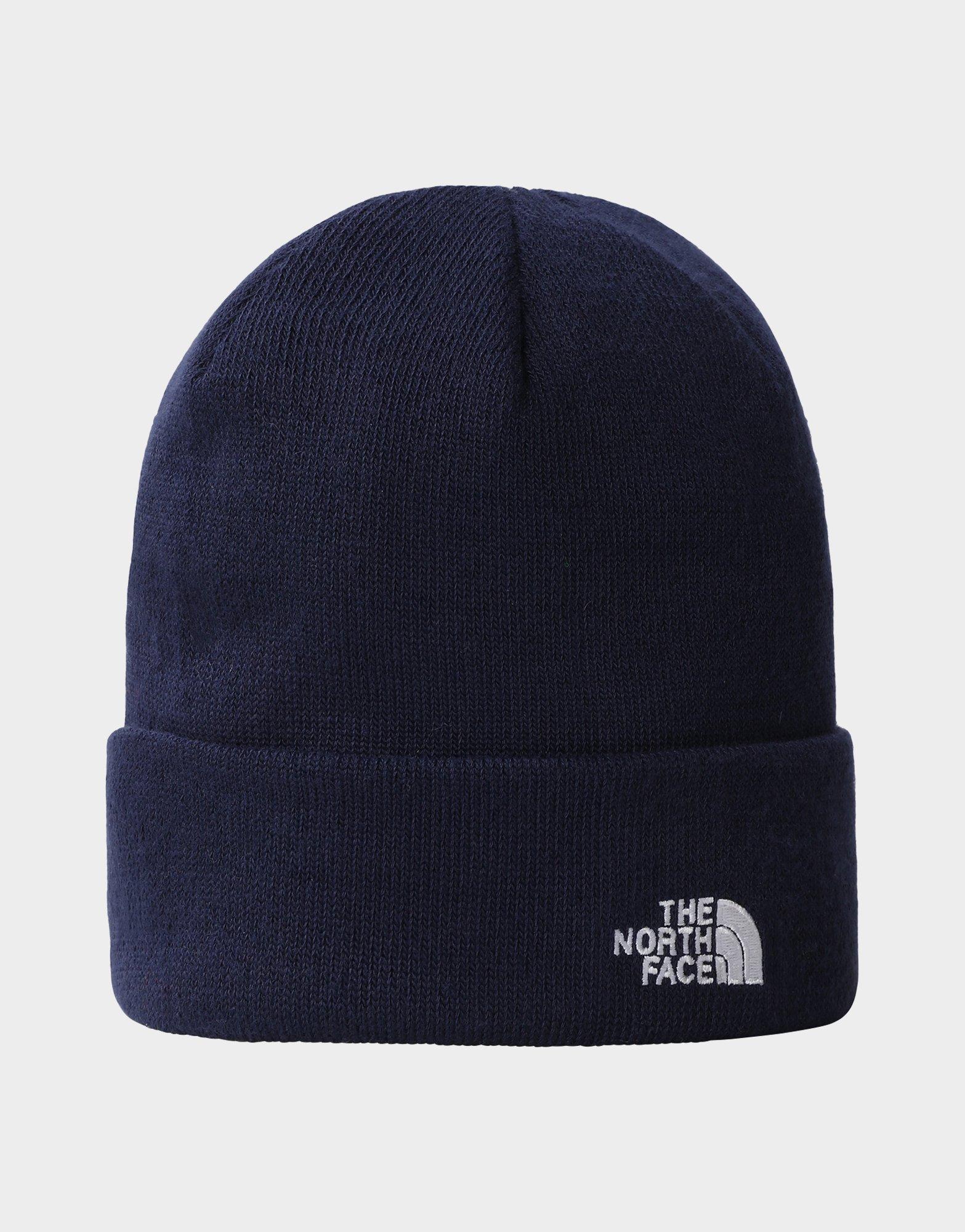 Blue north face clearance beanie