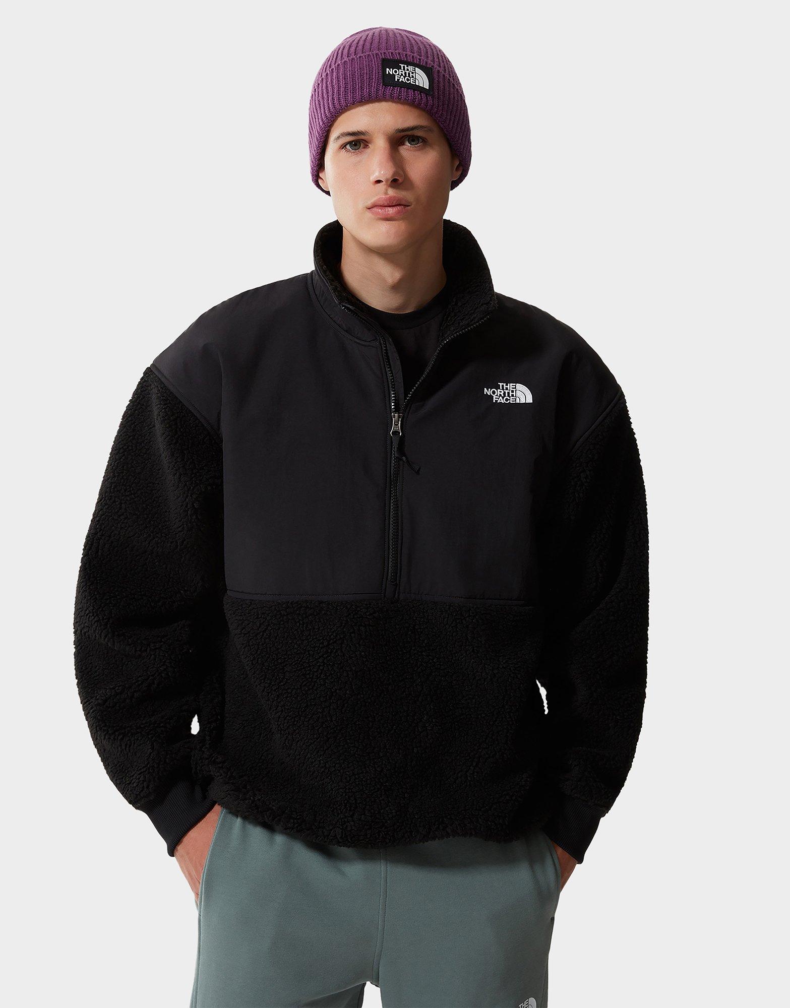 Black The North Face Platte Sherpa Quarter Zip