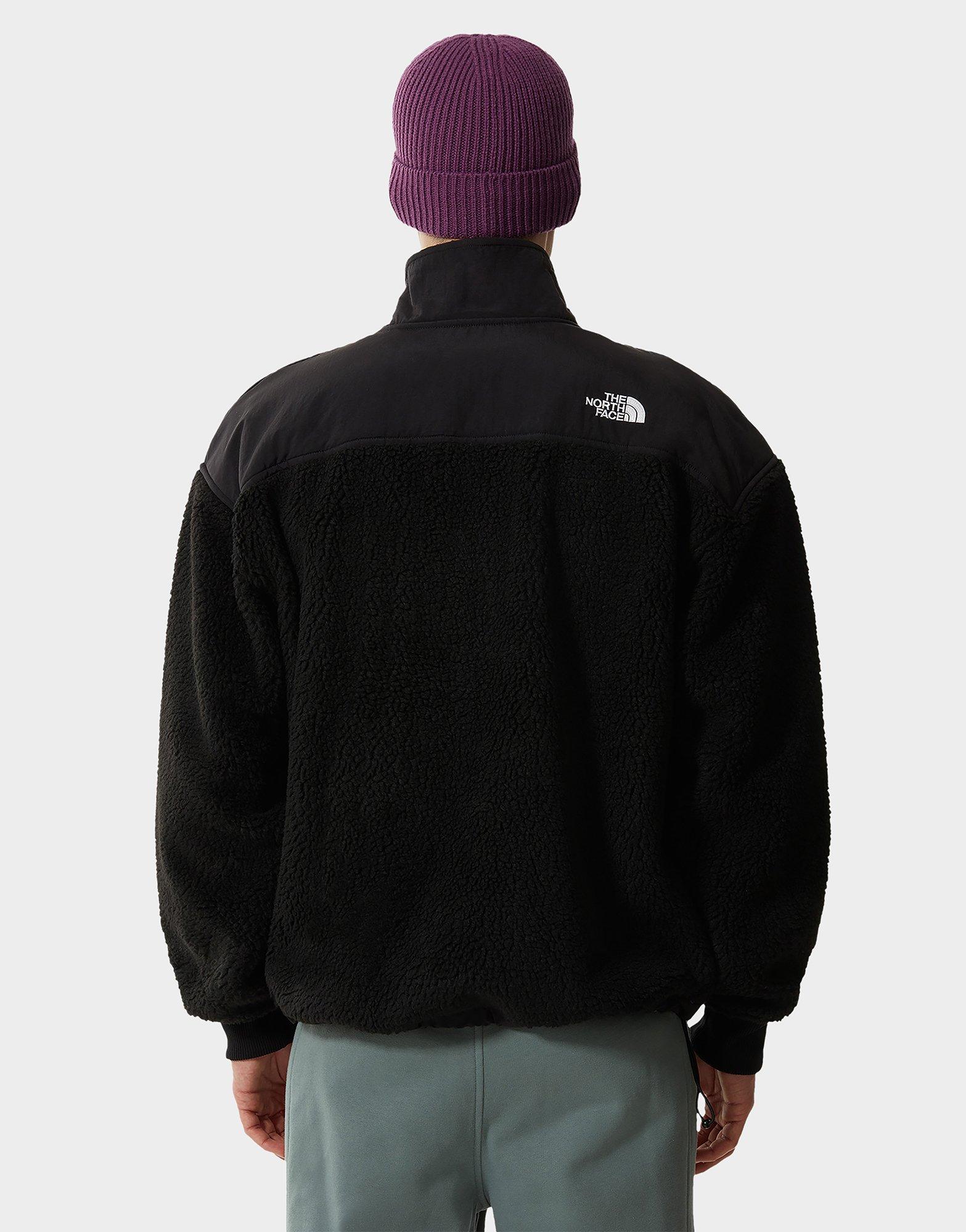 North face deals sherpa quarter zip