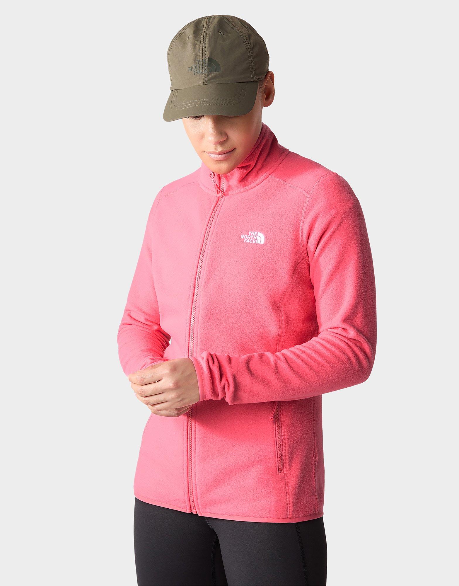 Pink north shop face fleece