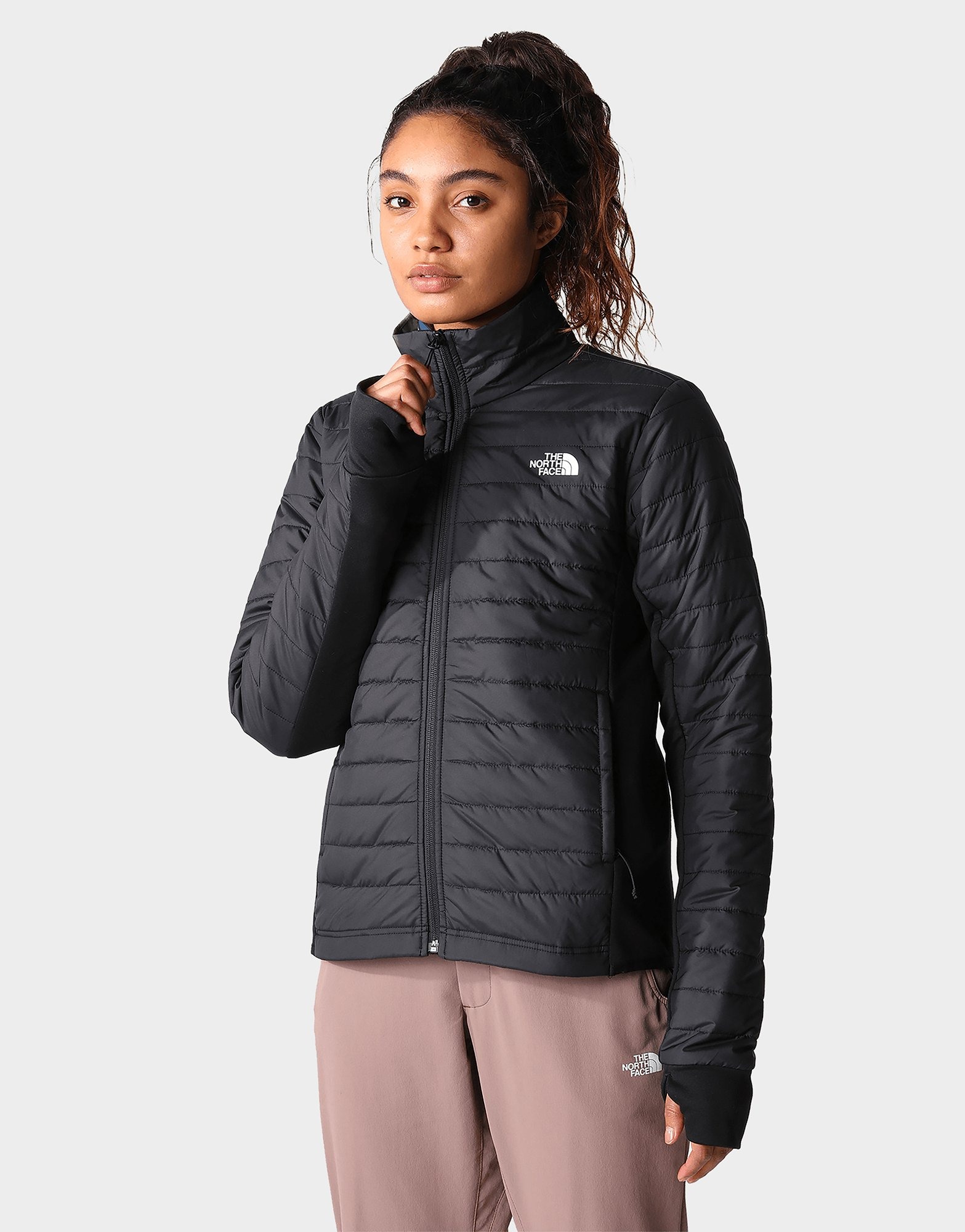 Black The North Face Canyonlands Hybrid Jacket | JD Sports UK