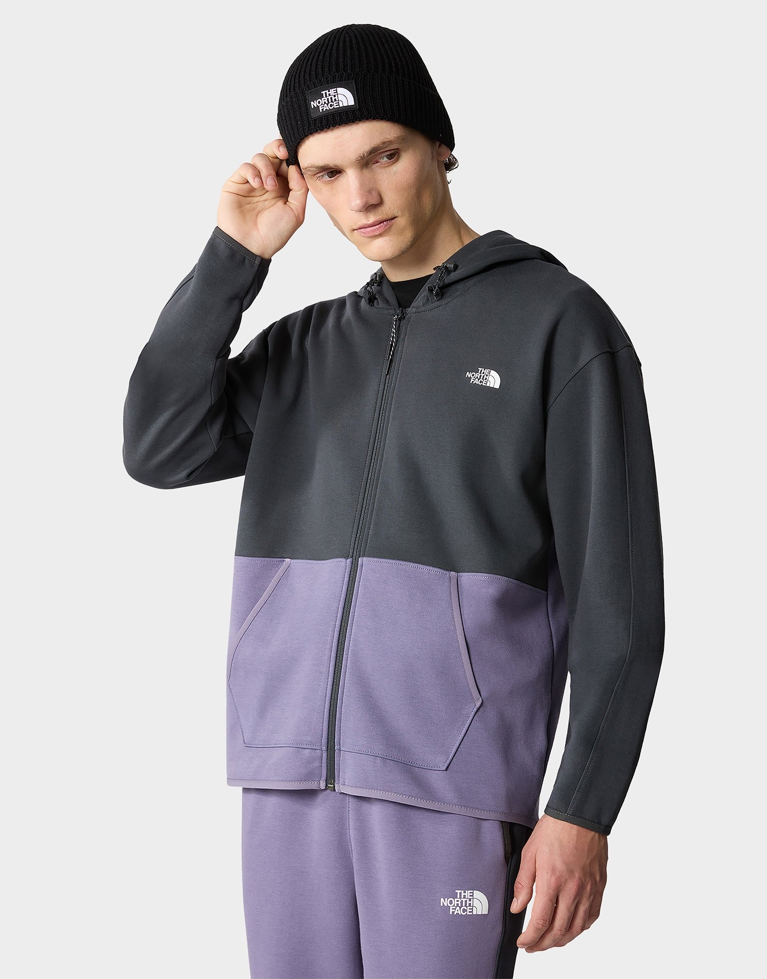 The north face slacker full zip store hoodie junior