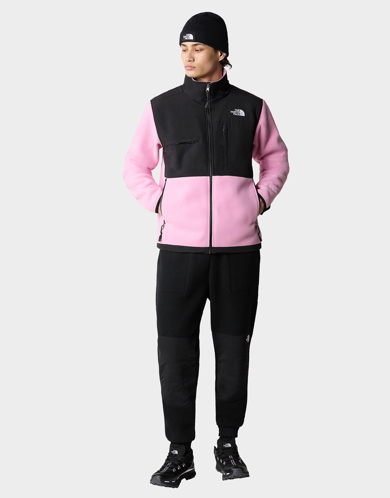 Pink denali 2024 north face jacket