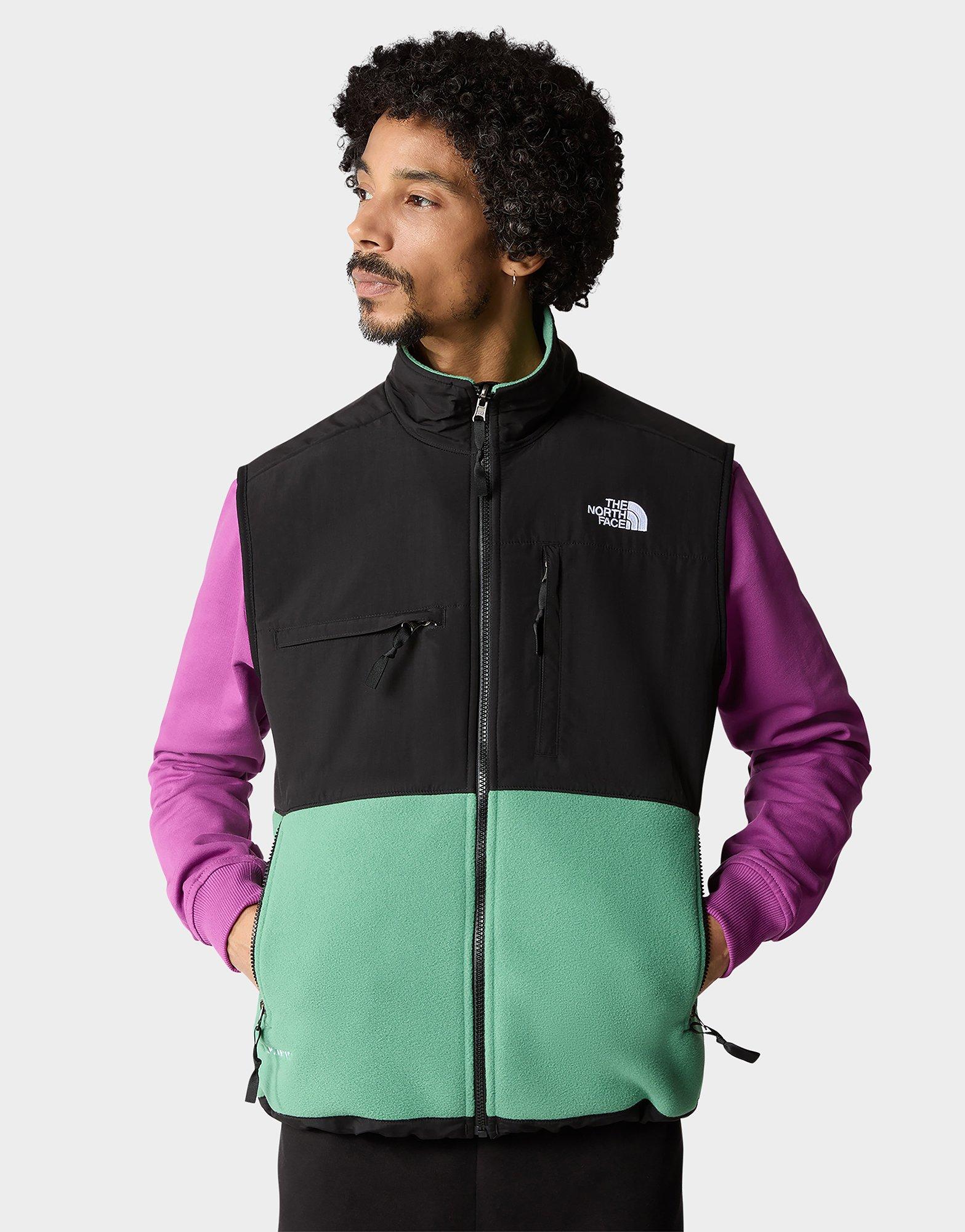 THE NORTH FACE Blue Colour Block 'Denali' Fleece Jacket (Women's L