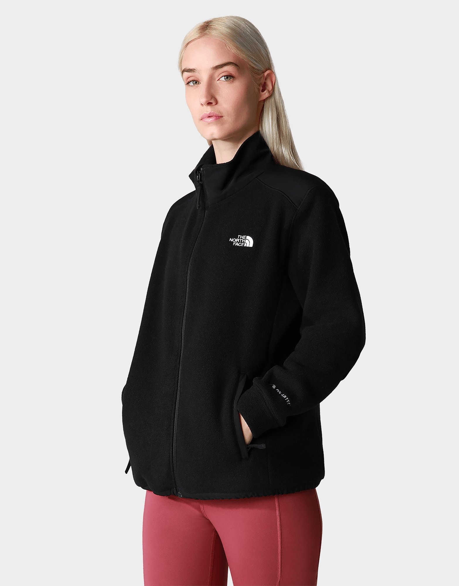 Black The North Face Alpine Polartec Fleece 200 Jacket | JD Sports UK