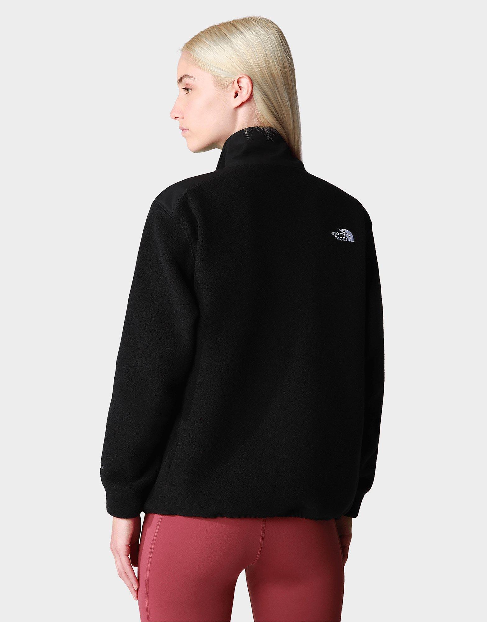 North face long hot sale fleece jacket