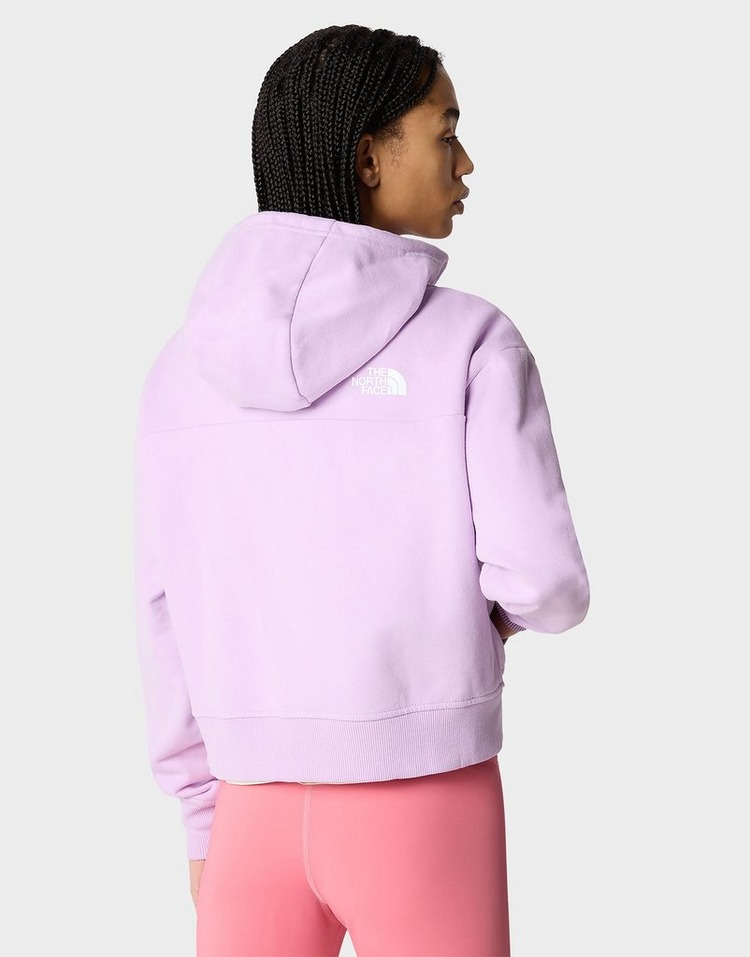 The North Face Icon Crop Full Zip Hoodie