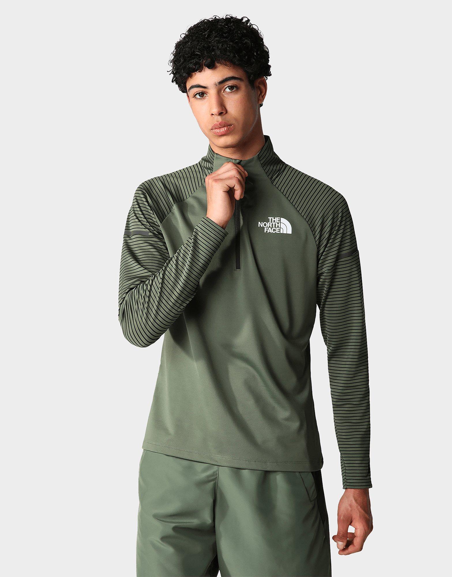 Green The North Face M MA LAB FLEECE LS LITE - EU | JD Sports UK