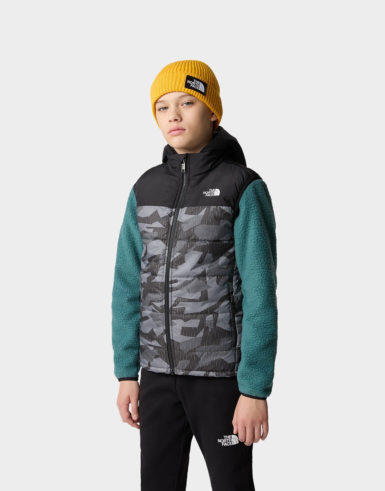 Grey The North Face Never Stop Synthetic Gilet Junior | JD Sports UK