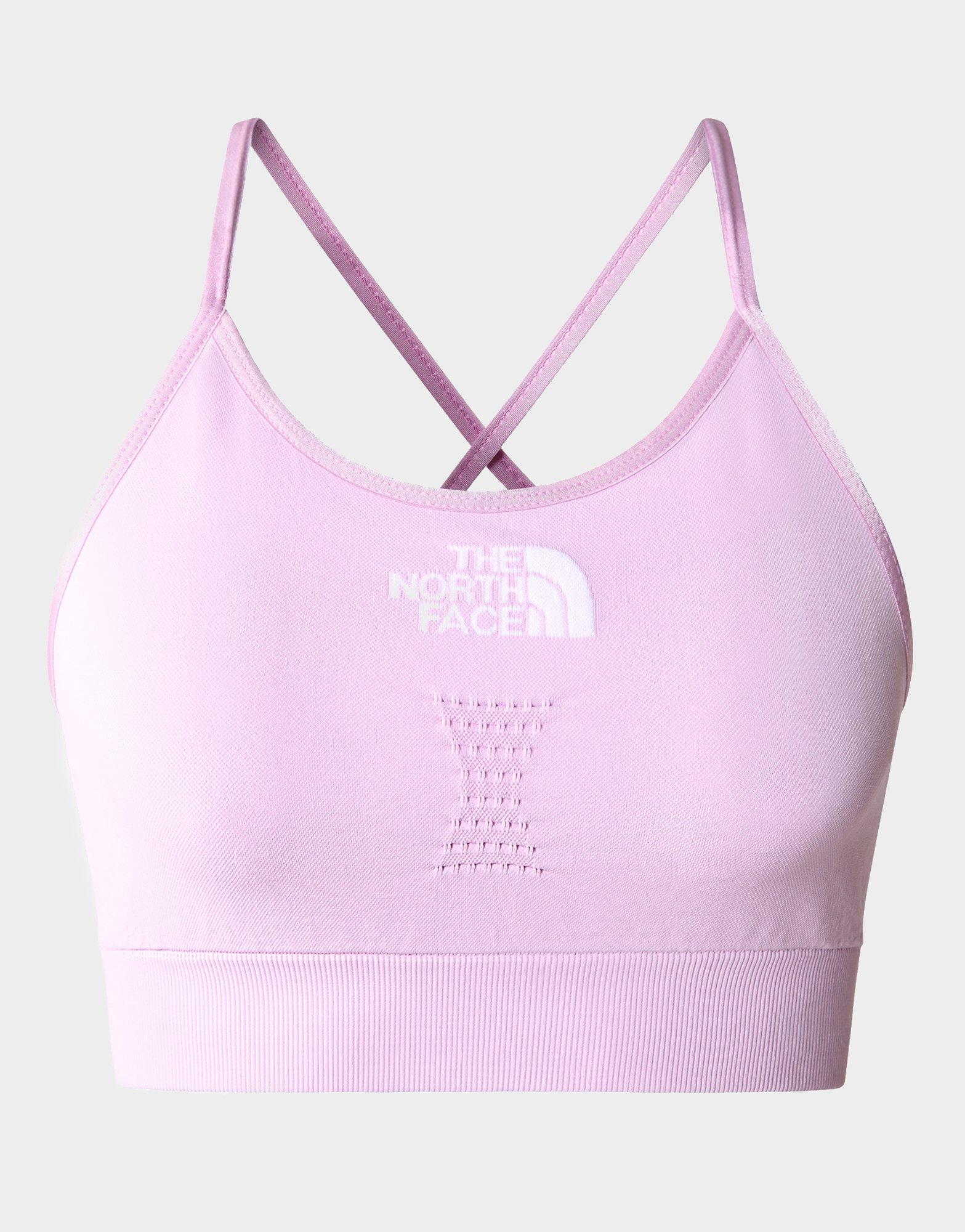 Purple The North Face Seamless Sports Bra JD Sports UK