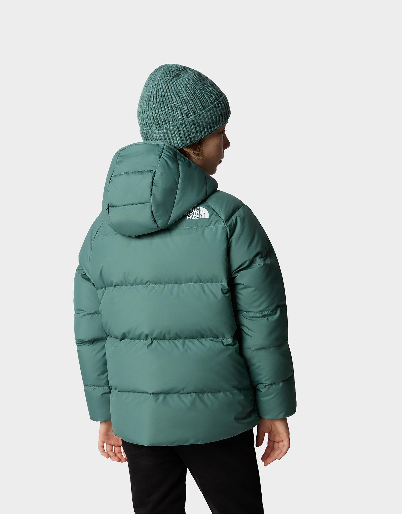 Green The North Face Reversible North Down Jacket Junior JD Sports UK