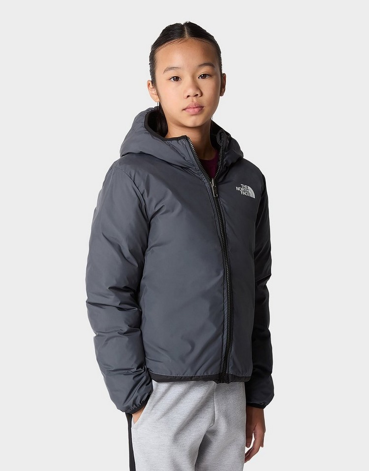 Black The North Face Girls Reversible North Down Jacket Junior | JD ...