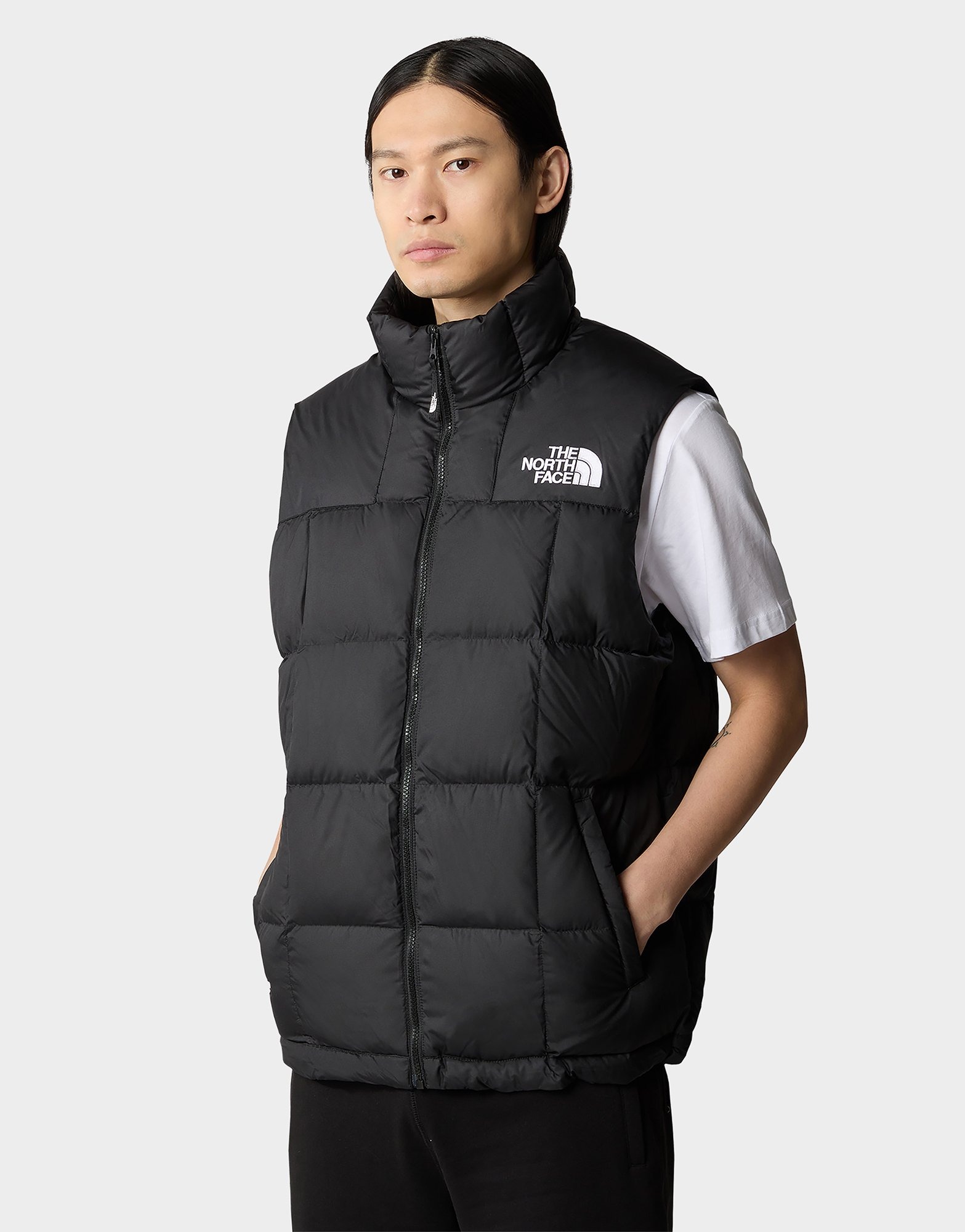 Black The North Face Lhotse Gilet | JD Sports UK