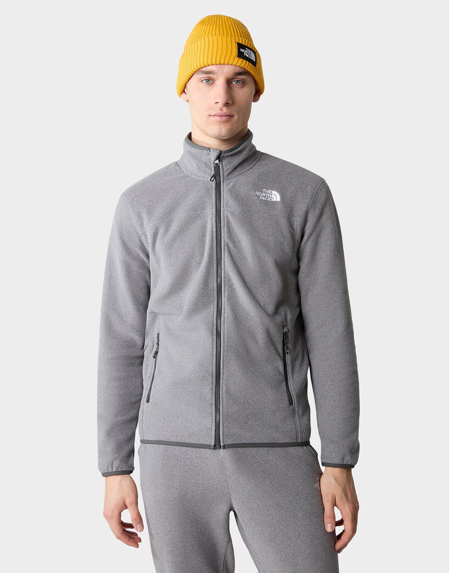 North face glacier online fleece grey