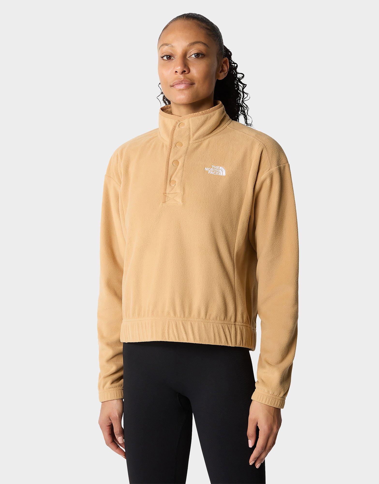 North face fleece deals quarter zip womens