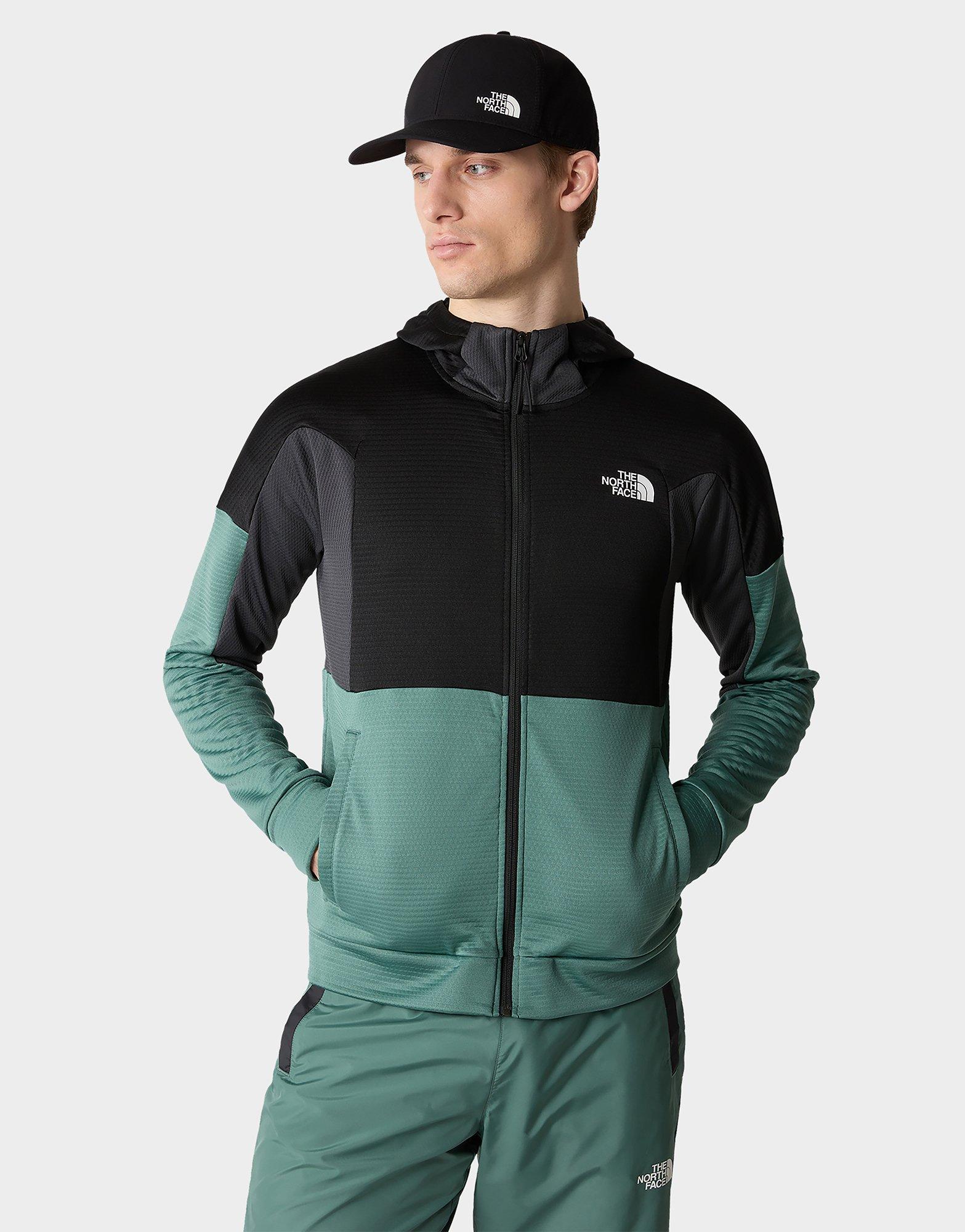 Green The North Face Full Zip Fleece | JD Sports UK